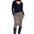 Maglia collo alto nera