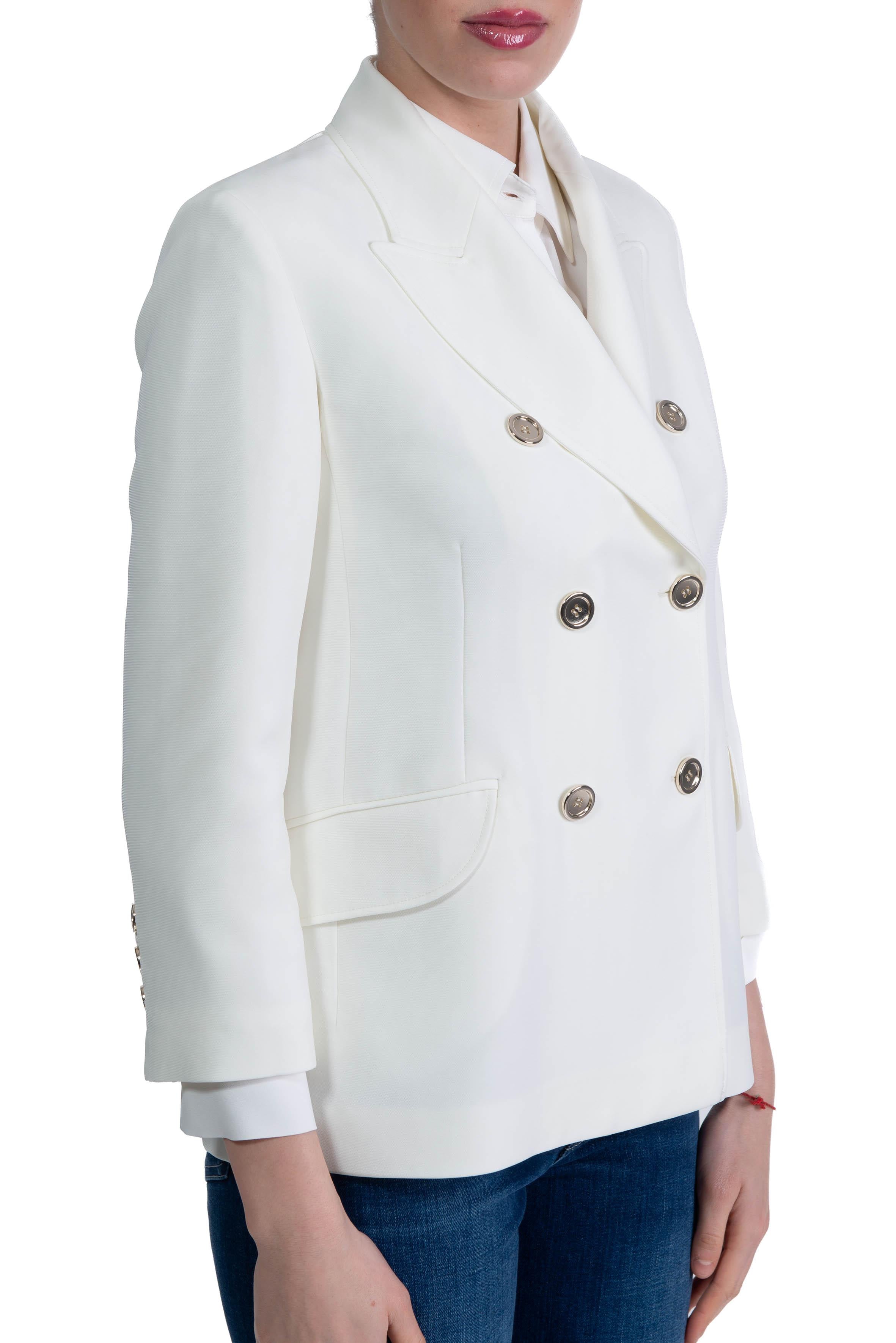 Giacca doppiopetto bianca 3925 2531 005 ALICE MILLER 
