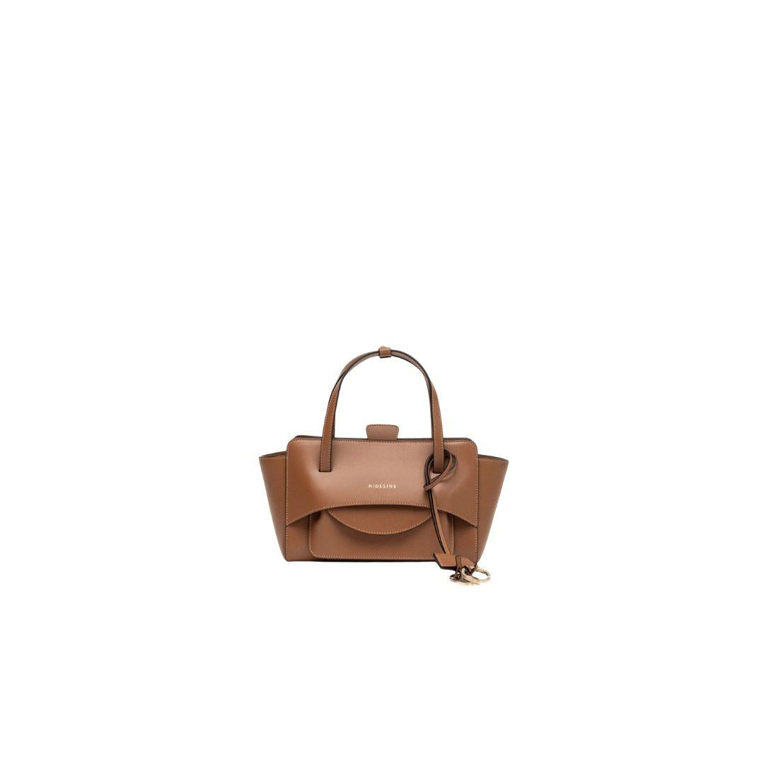Borsa Flap s cammello FLAP S PREMIERE CARAMEL HIDESINS 