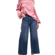 Blusa raso rosa