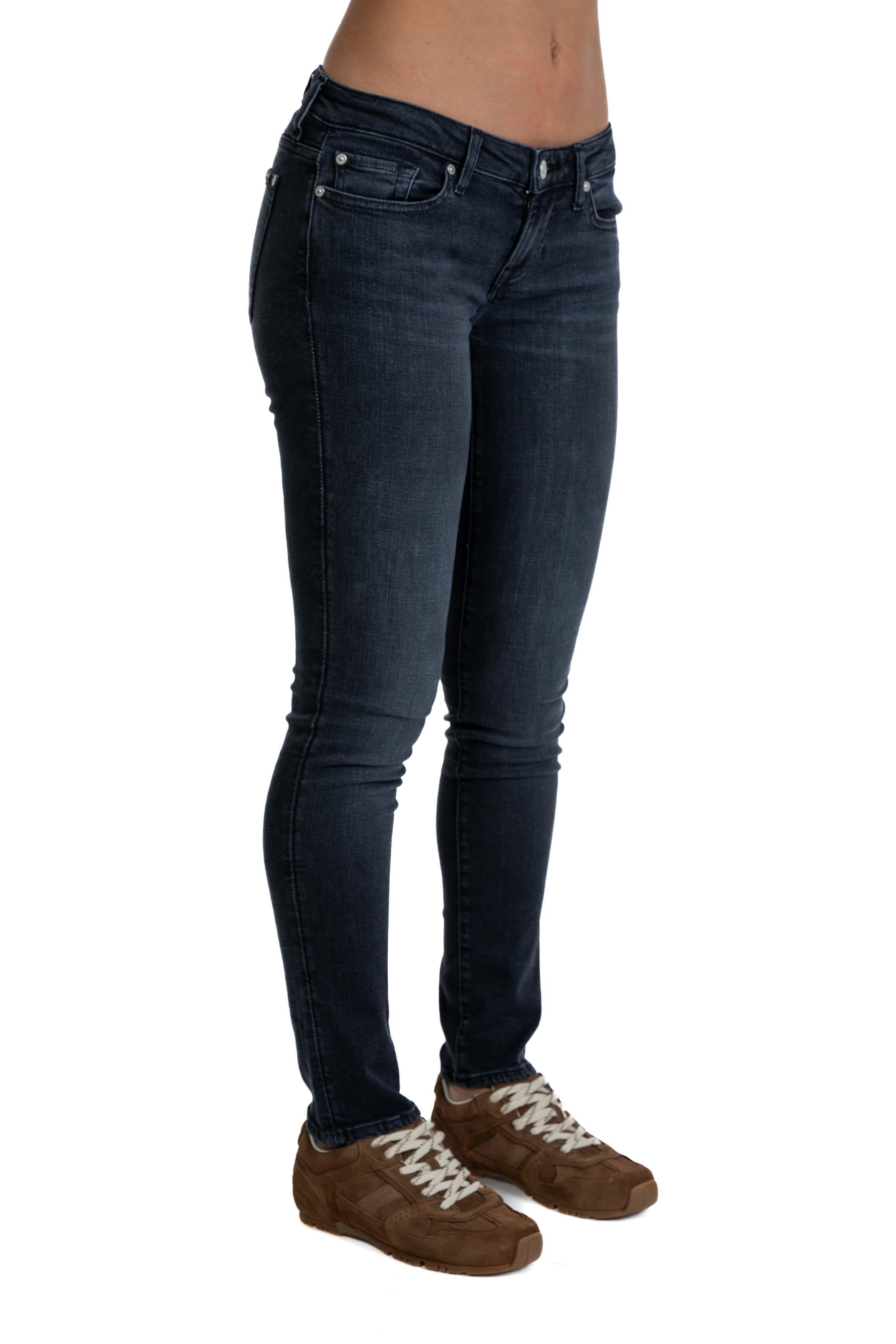 Jeans Low Skinny LOW SKINNY BLACK 7 FOR ALL MANKIND 