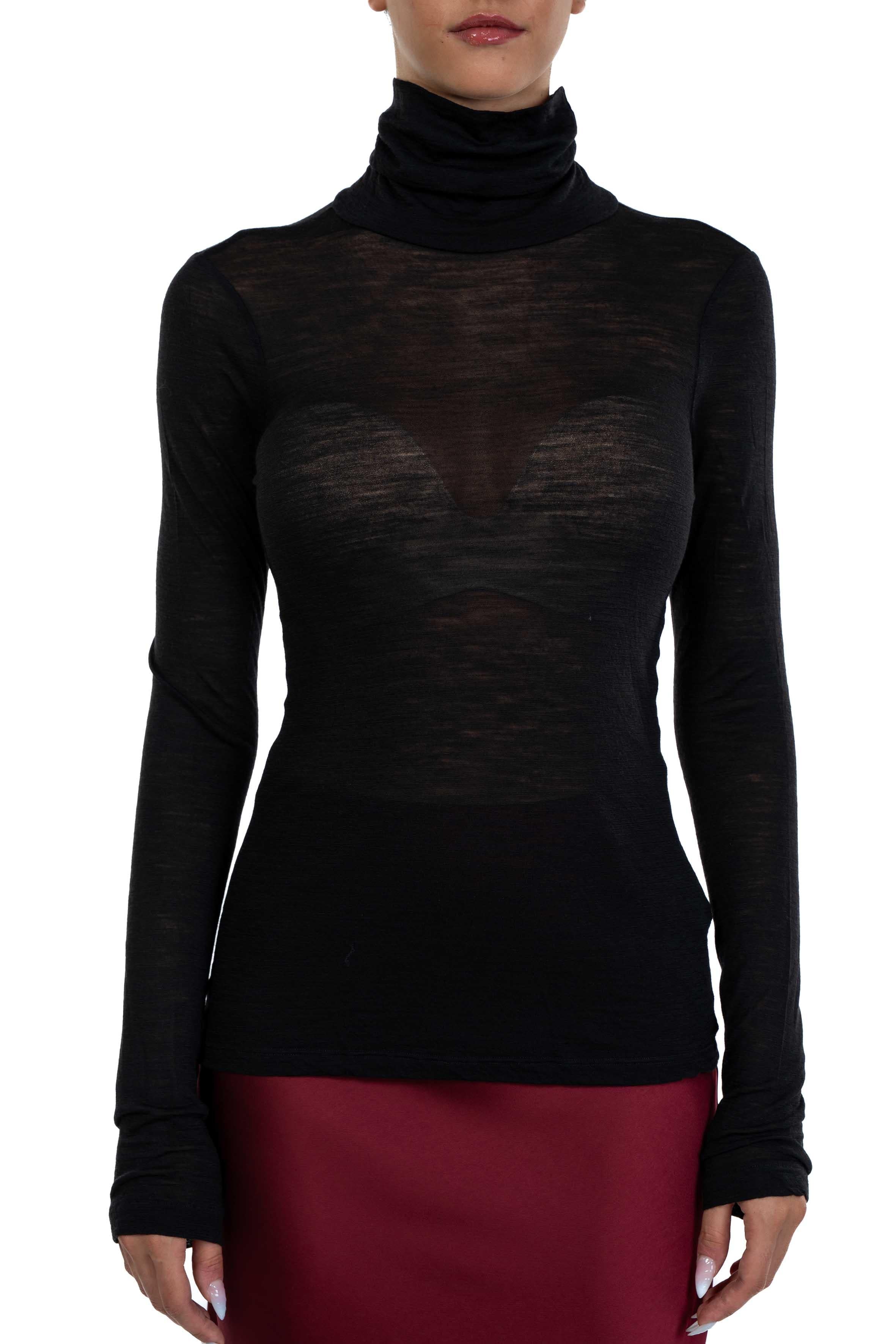 maglia collo alto IGNACIA Y69 SEMICOUTURE 