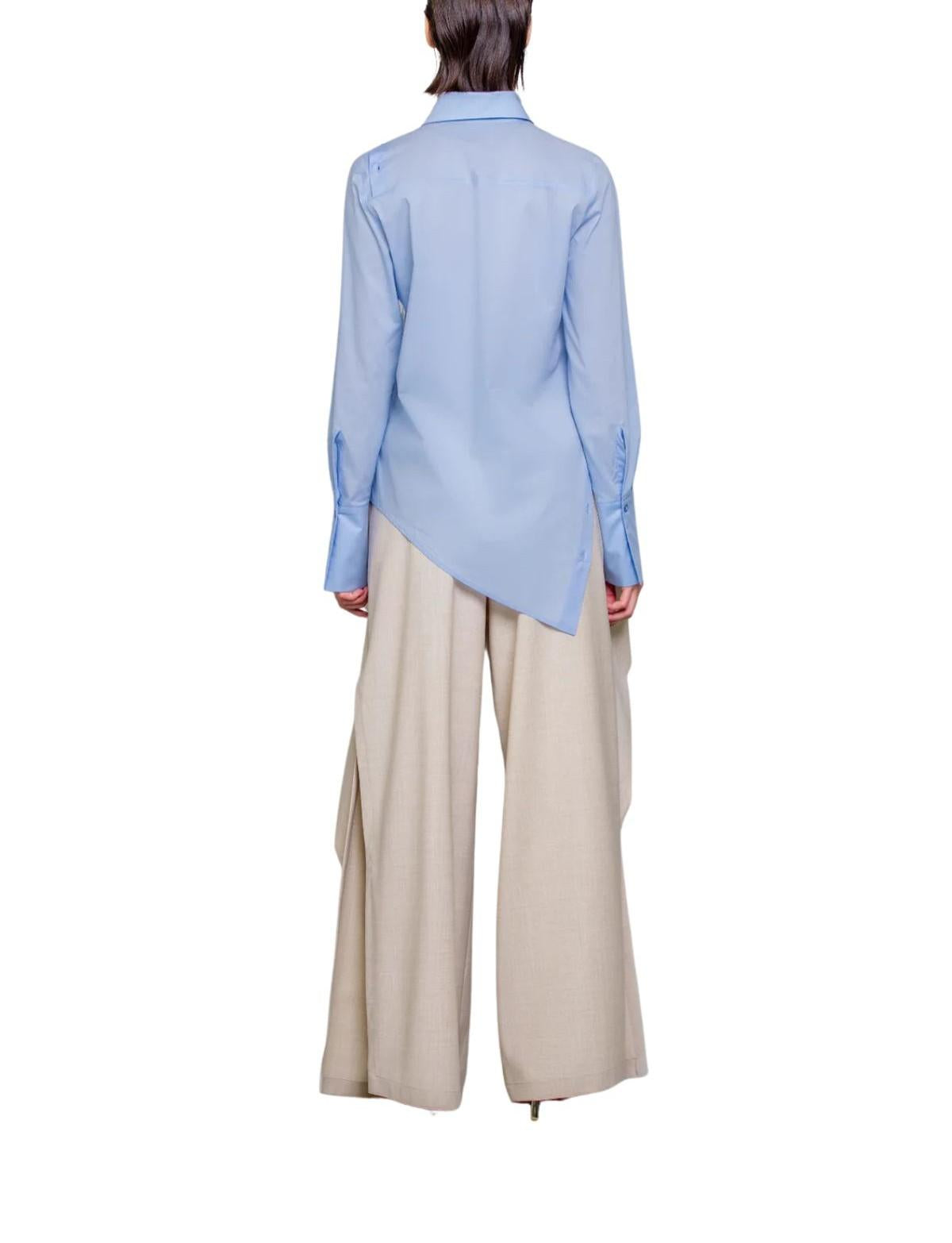 Camicia Adama in cotone celeste BA848 ADAMA SKY BLUE Balossa 