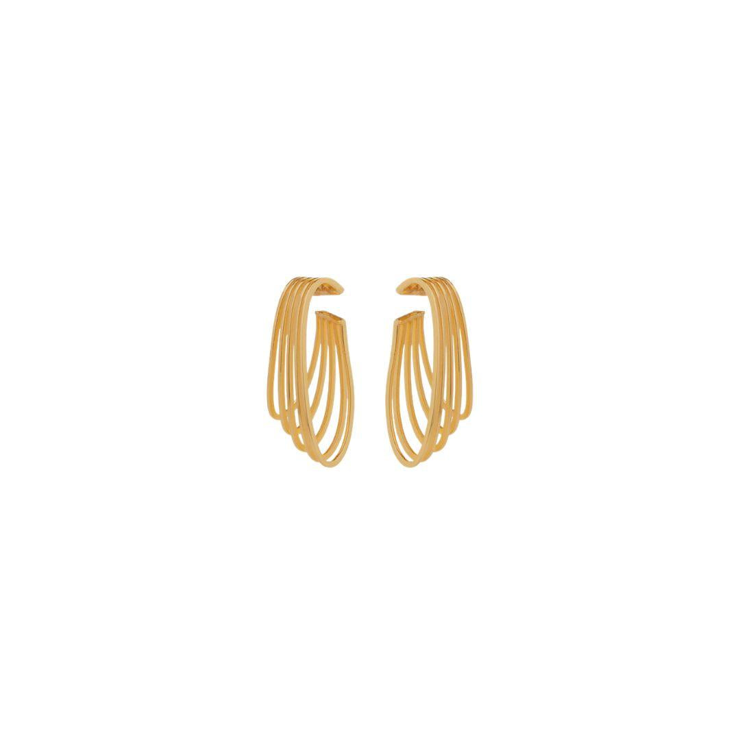 EAR CUFF LA CAGE GOLD EAR CUFF LA CAGE ORO FEDERICA TOSI 
