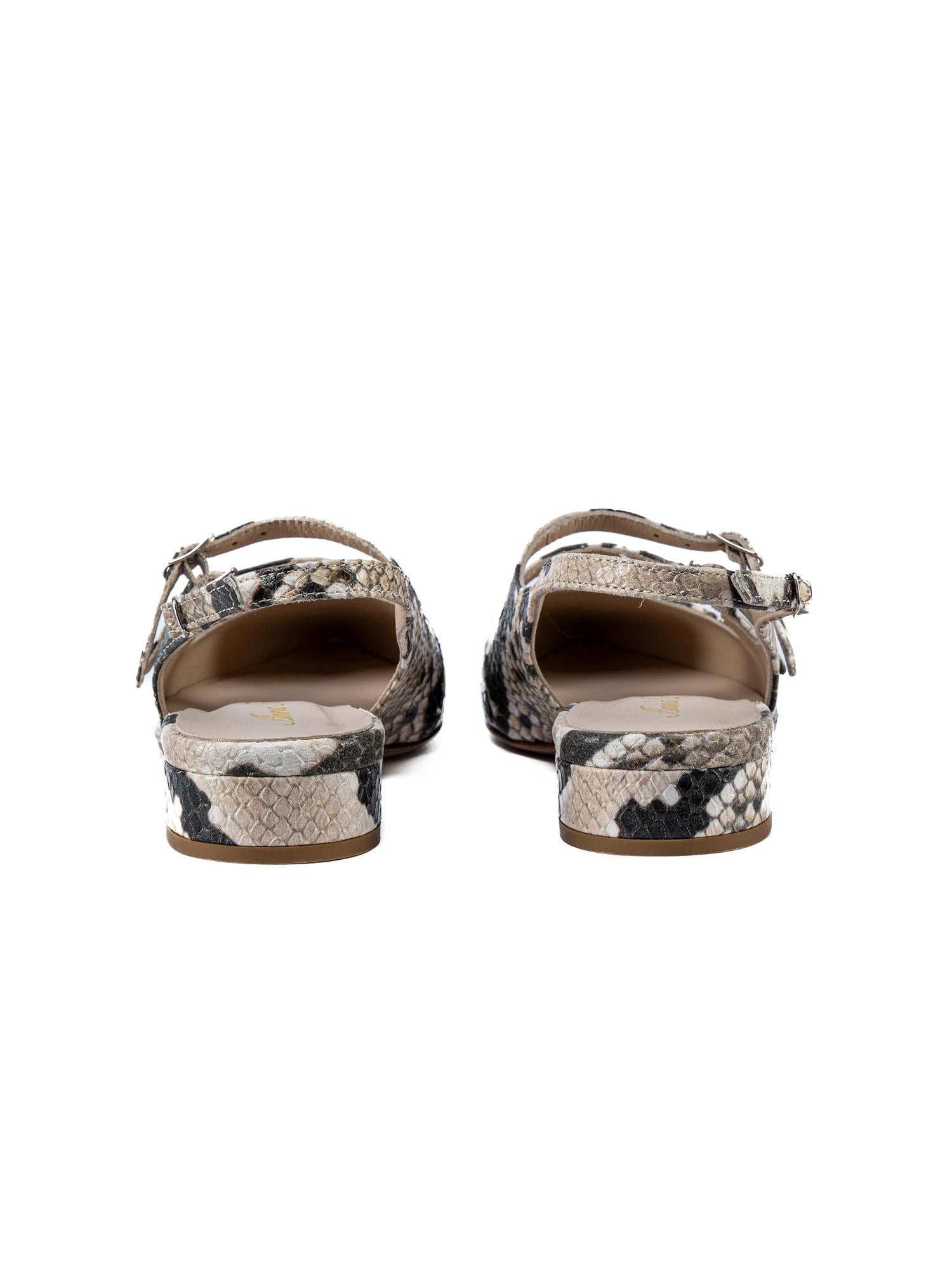 Slingback stampa Pitone 3775 PITONE ANNA F 