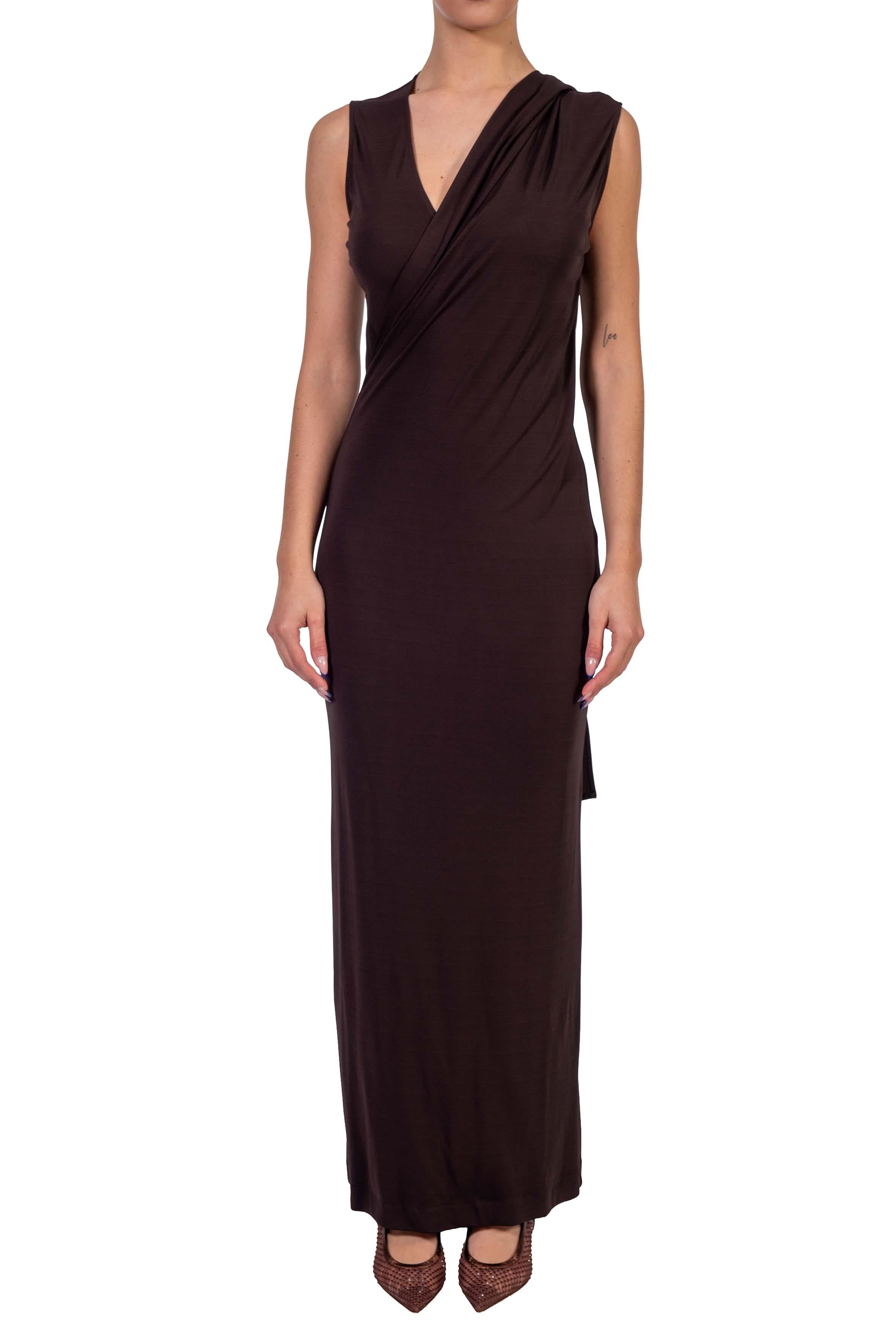 Abito lungo Joss JOSS S6SQ12 TESTA DI MORO SEMICOUTURE 