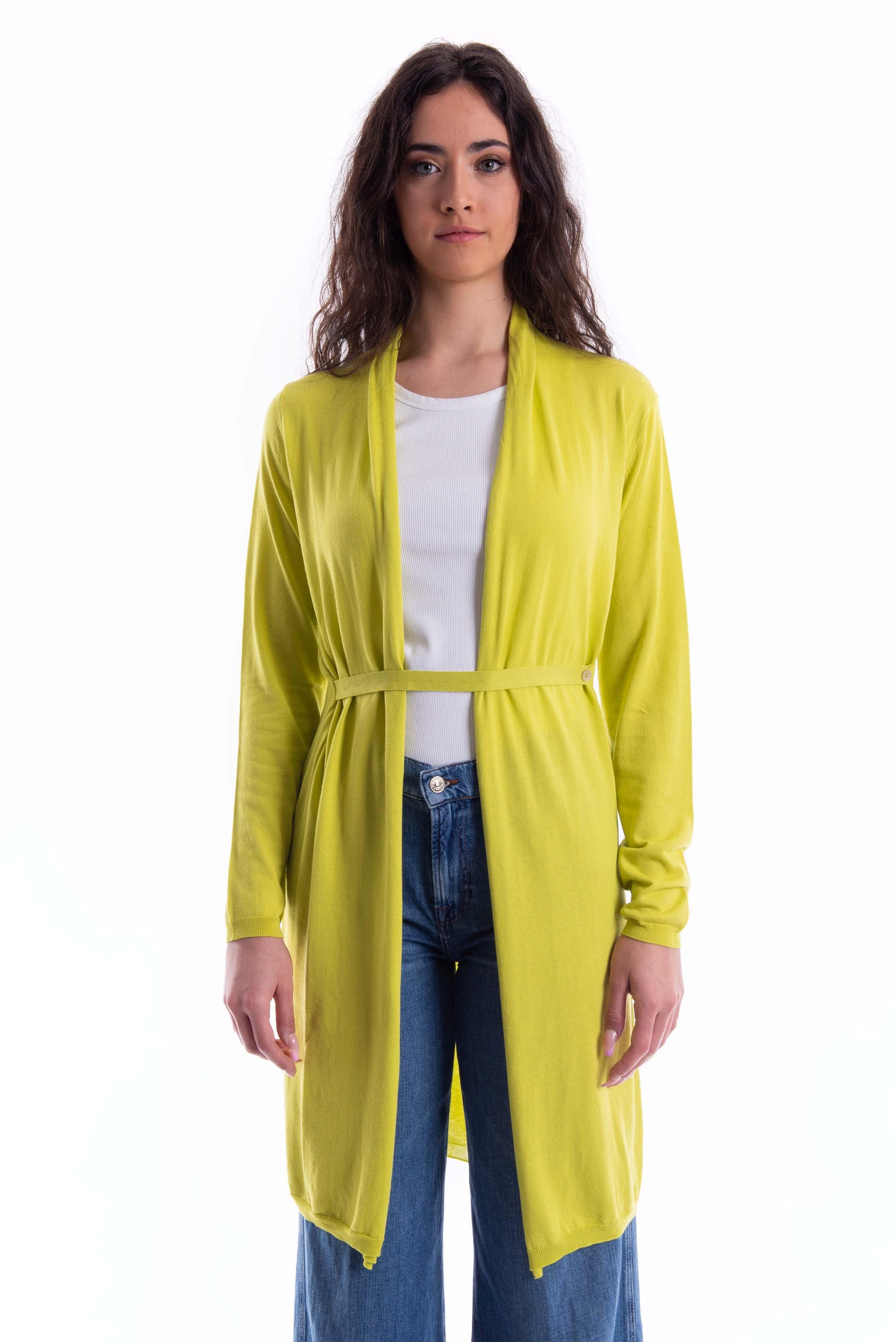 Cardigan in filo di cotone J3951003 V JUCCA 
