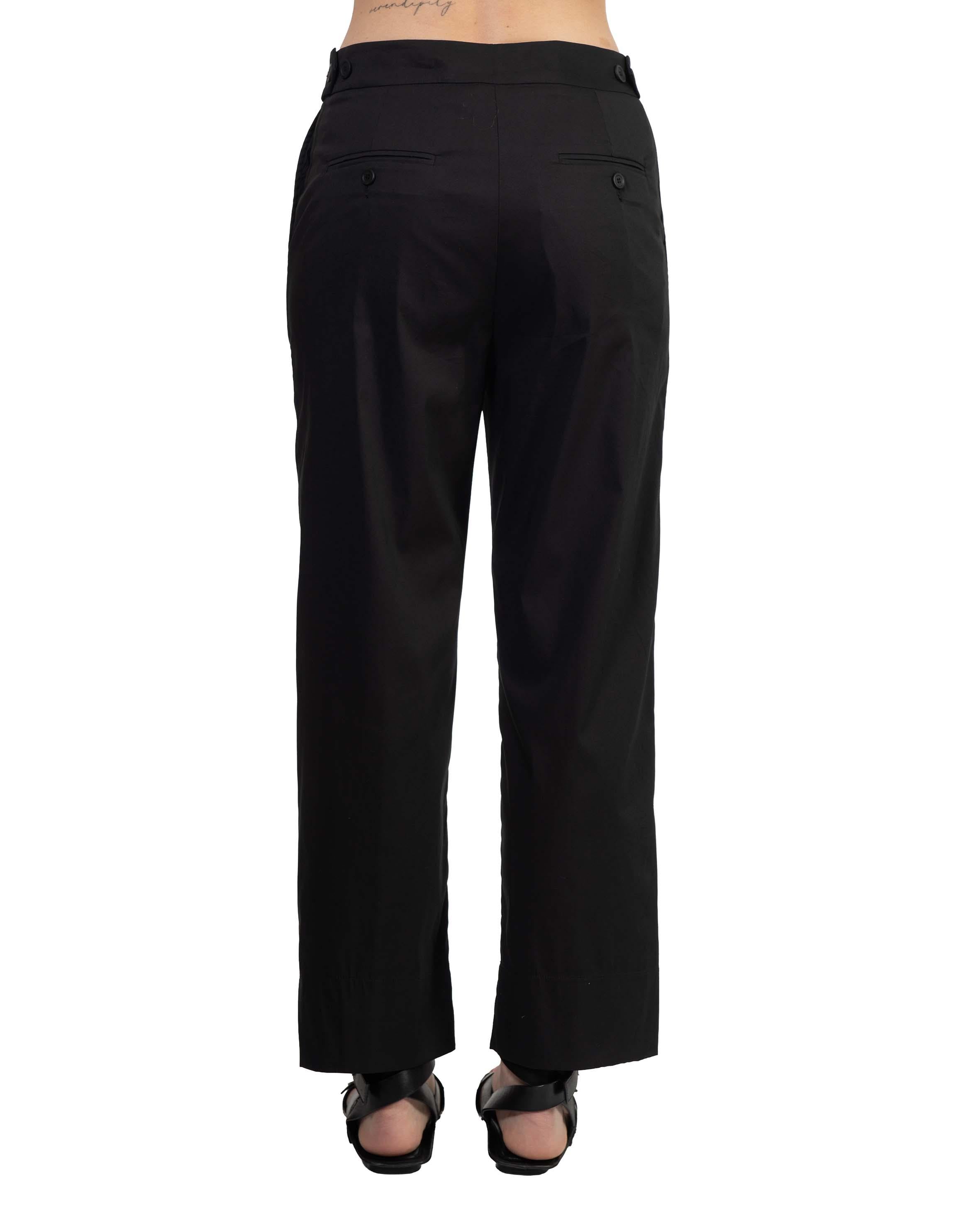Pantalone Ludmilla nero LUDMILLA S6SK40 NERO SEMICOUTURE 