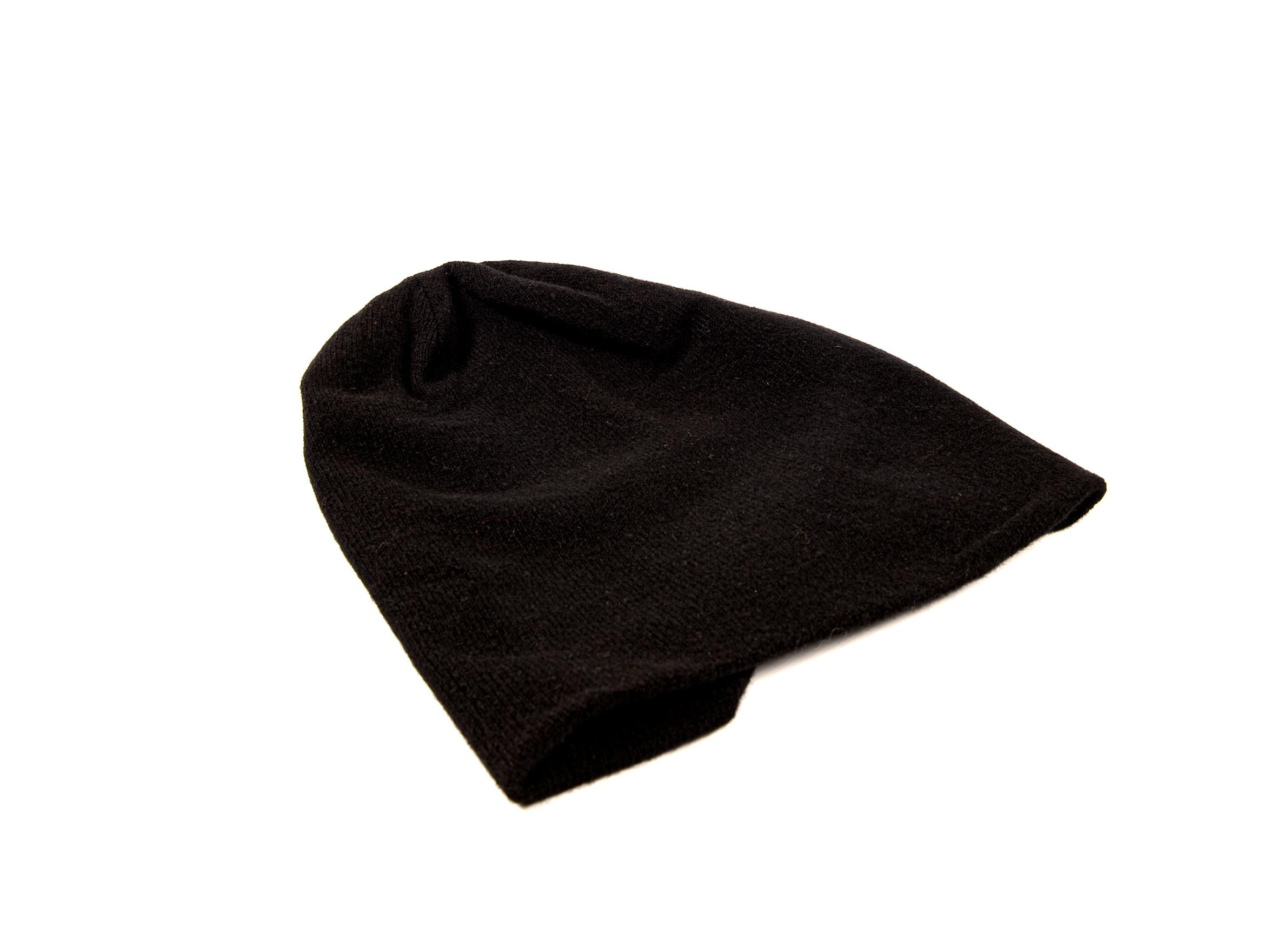 Cappello in cashmere nero J4051050 N JUCCA 