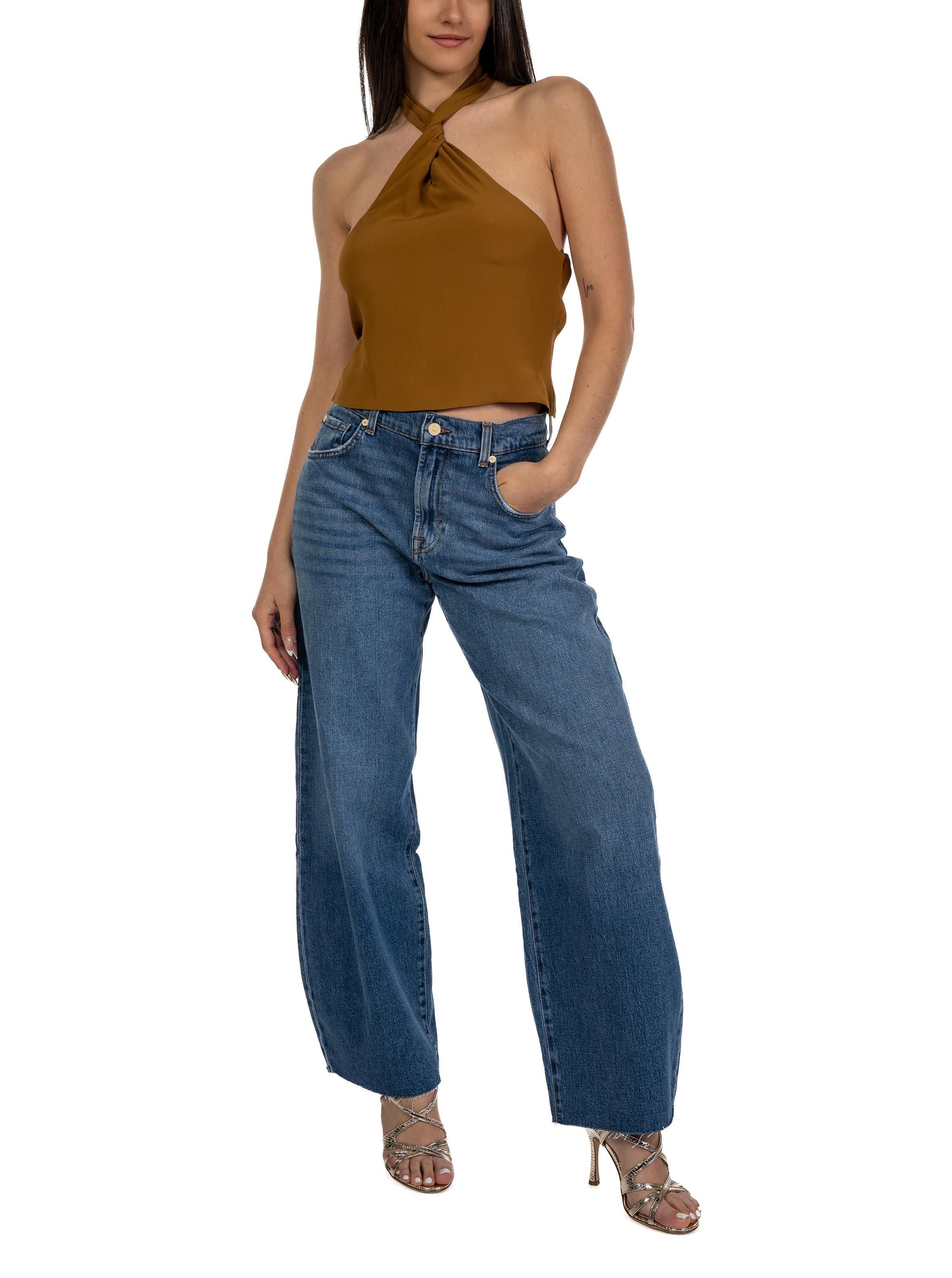 Top con torcion in crepe 42358 11 FEDERICA TOSI 