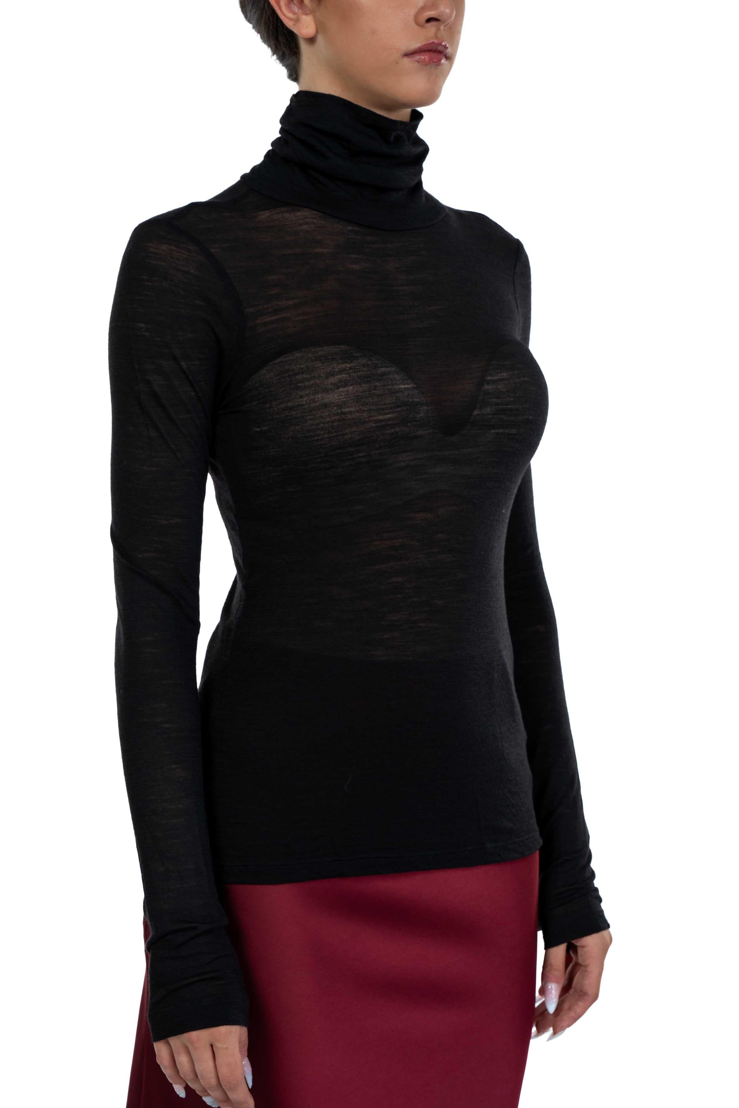 maglia collo alto IGNACIA Y69 SEMICOUTURE 