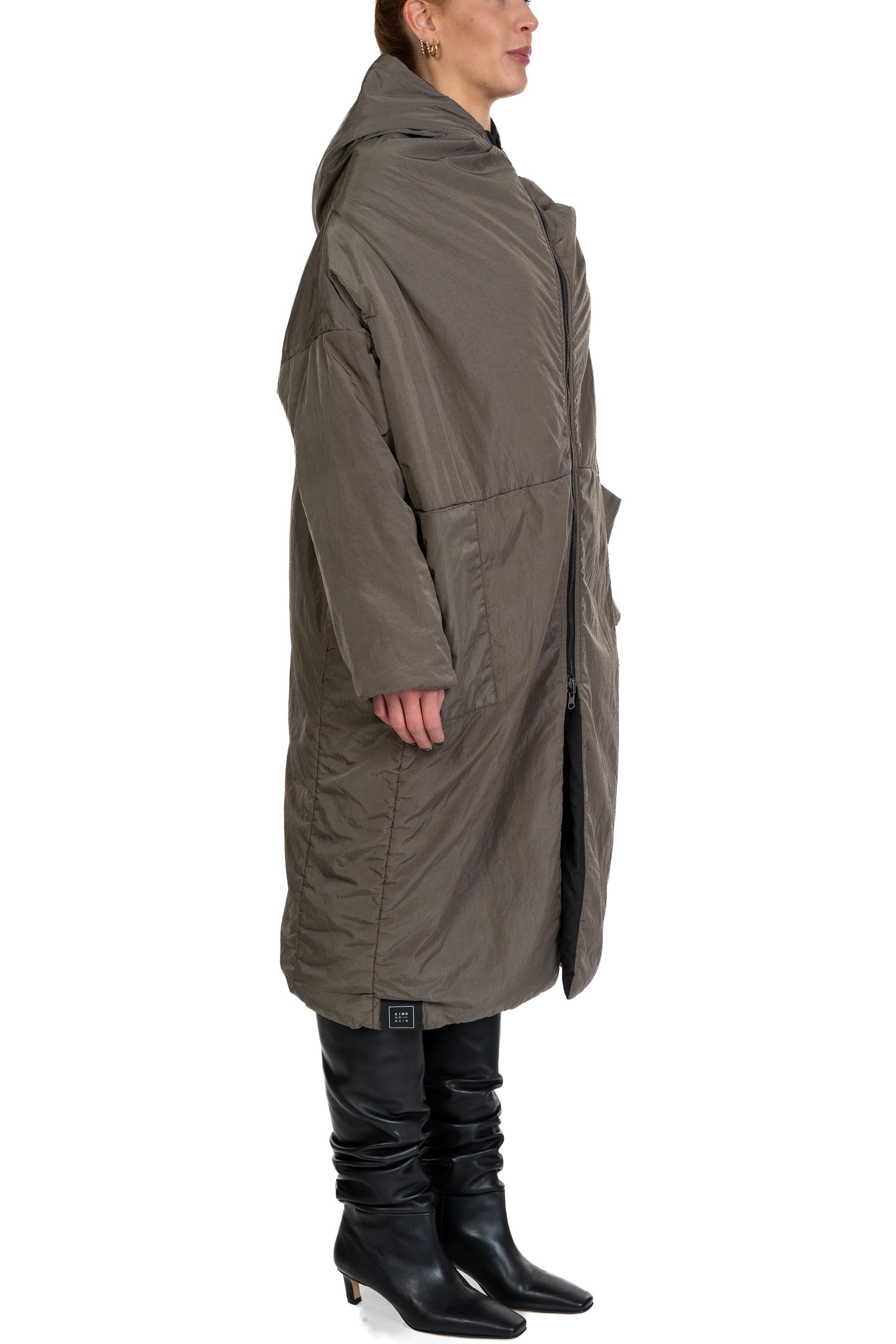 Piumino maxi S459 S459 MAXI MARRON GLACE KImonorain 