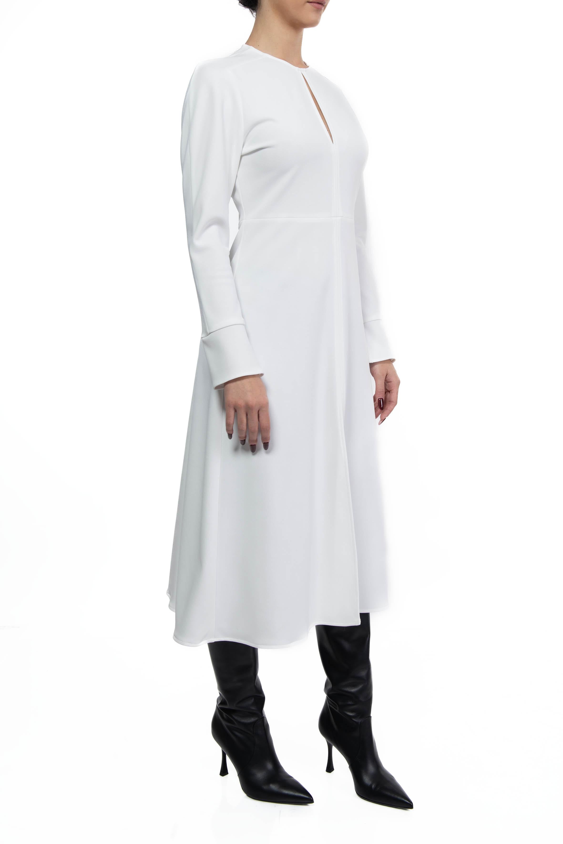 Abito lungo bianco 4295 2305 B ALICE MILLER 