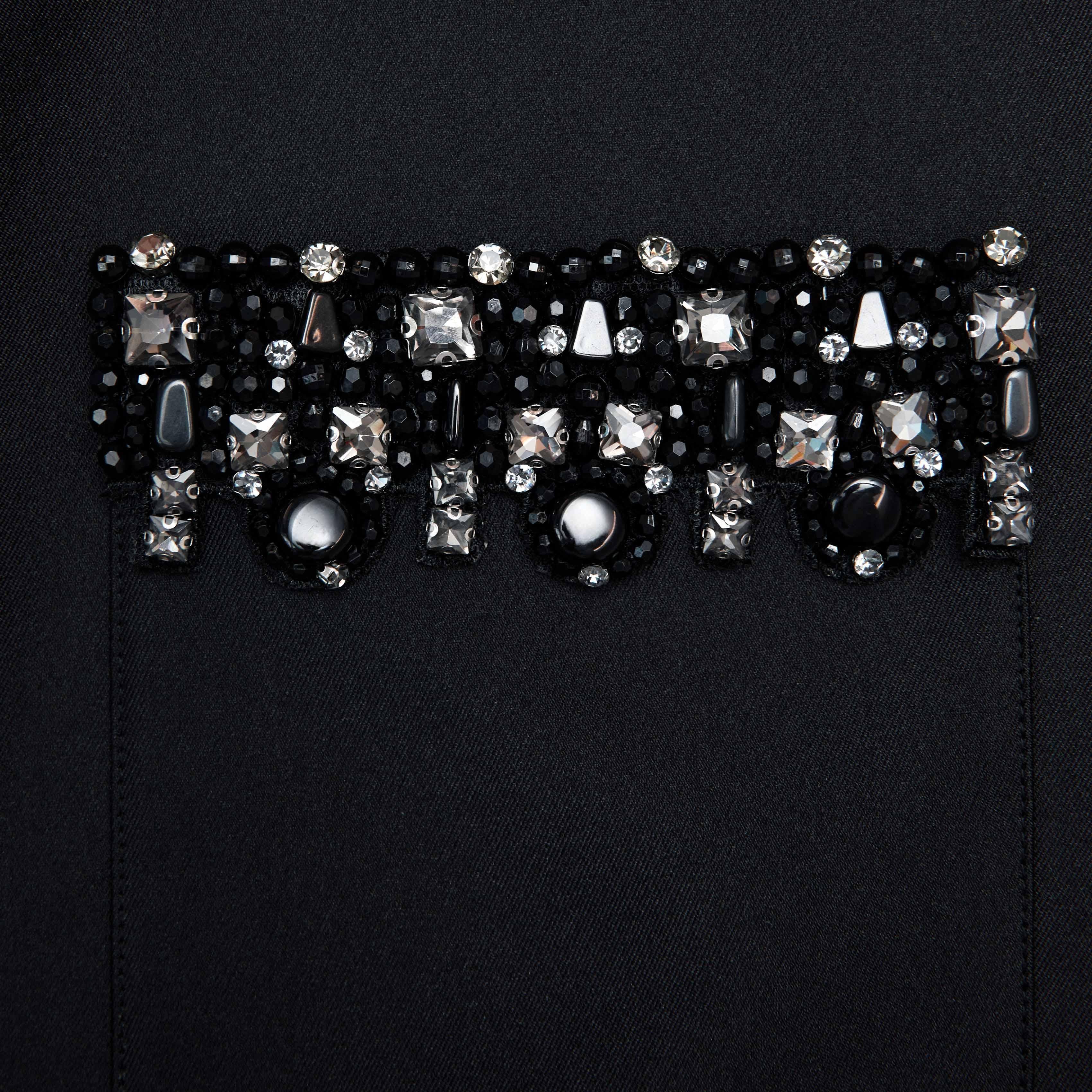 Abito corto taffeta 061S BLACK SELF PORTRAIT 