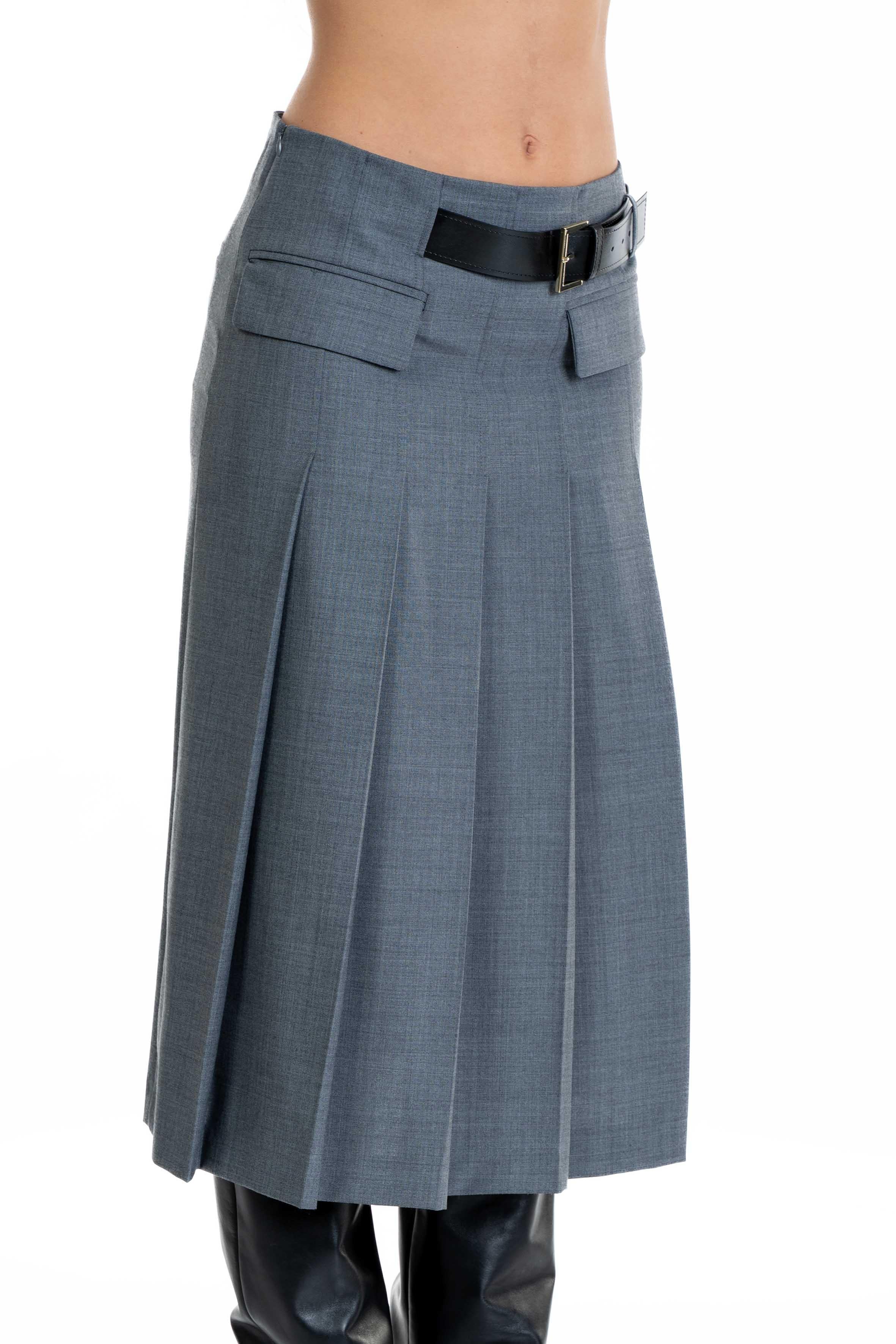 Tracy Pleated Skirt TRACY X92 SEMICOUTURE 