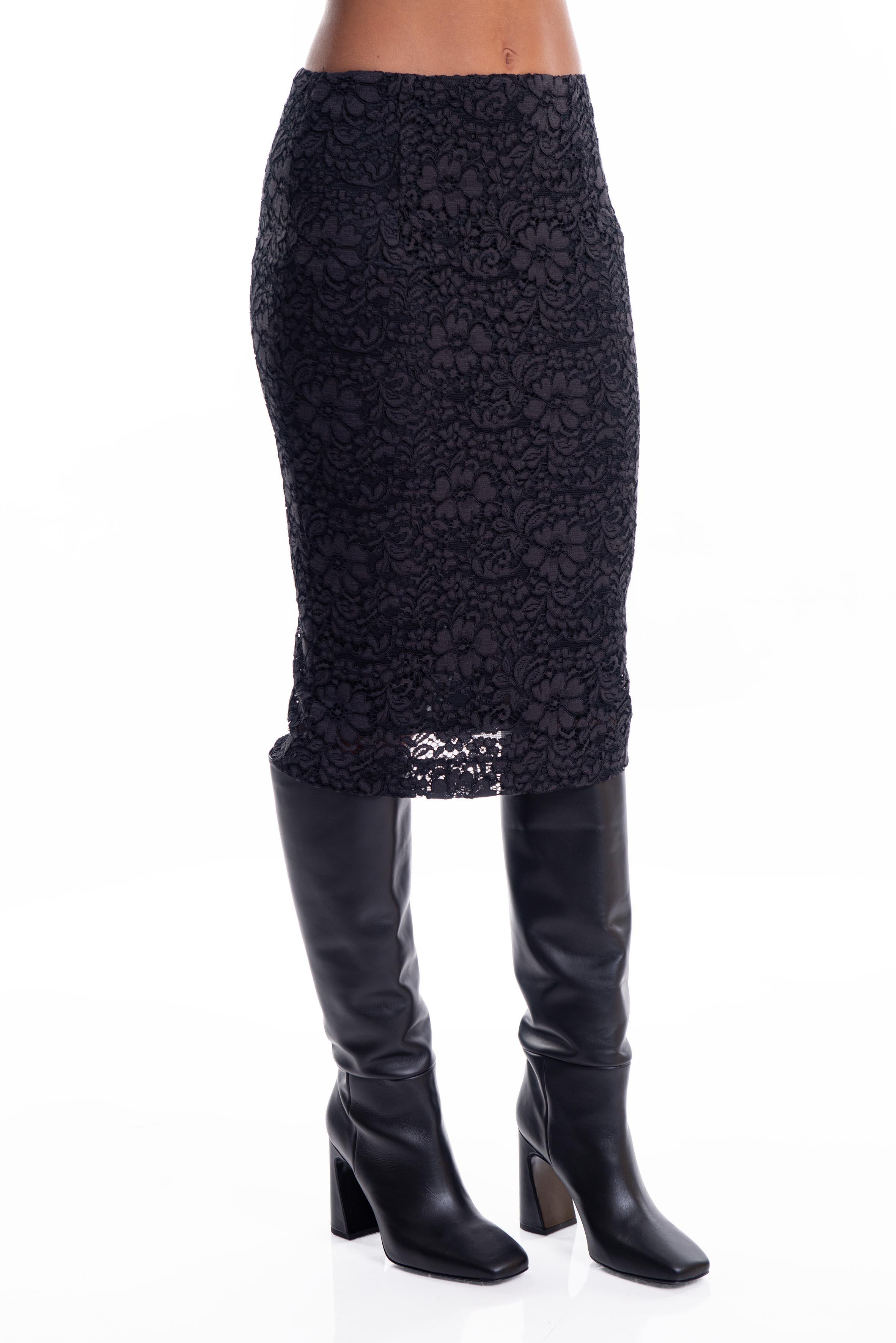 Gonna pizzo nera 9921 2652 N ALICE MILLER 