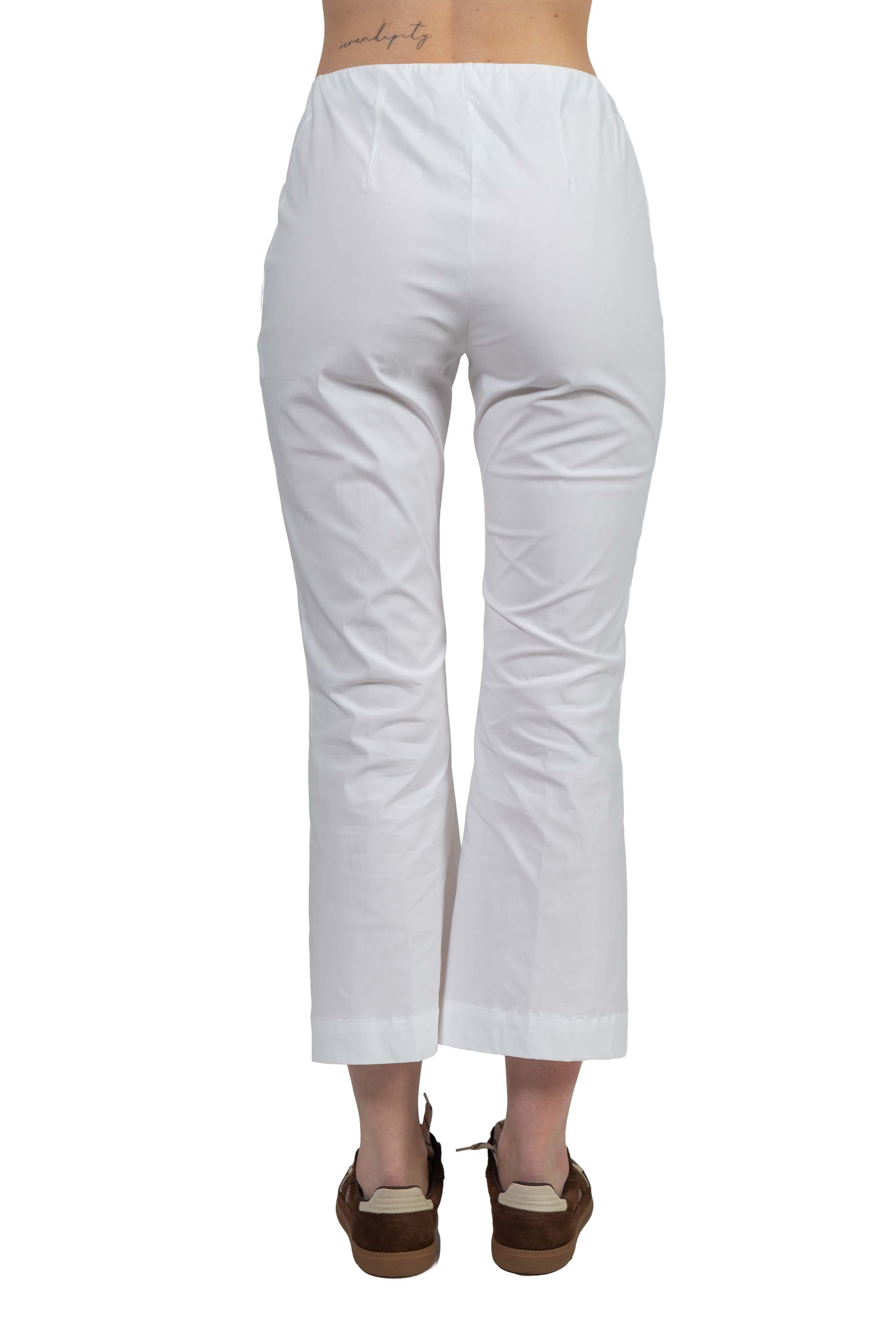 Pantalone Claudette bianco CLAUDETTE CNTK50 BIANCO LIVIANA CONTI 