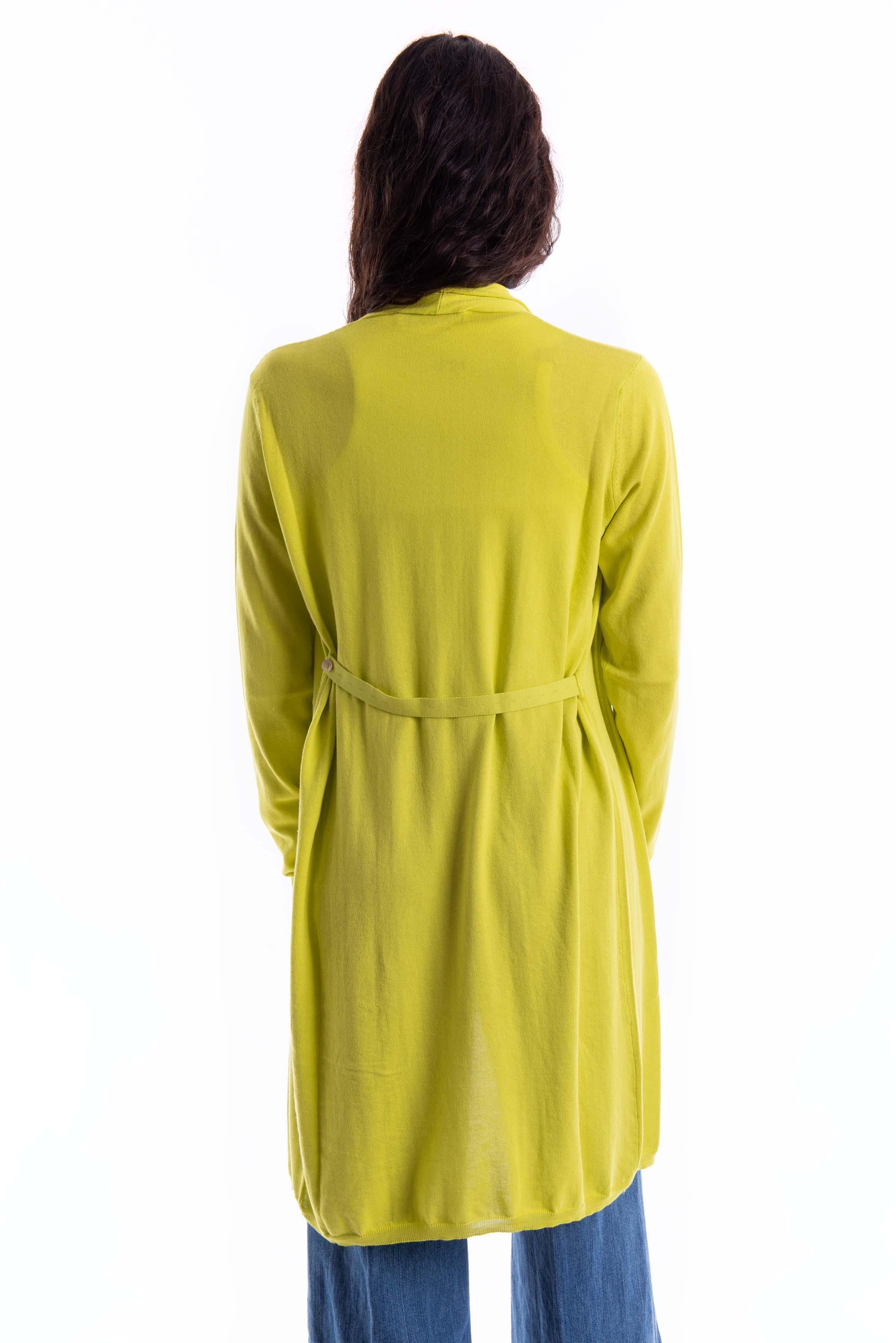 Cardigan in filo di cotone J3951003 V JUCCA 
