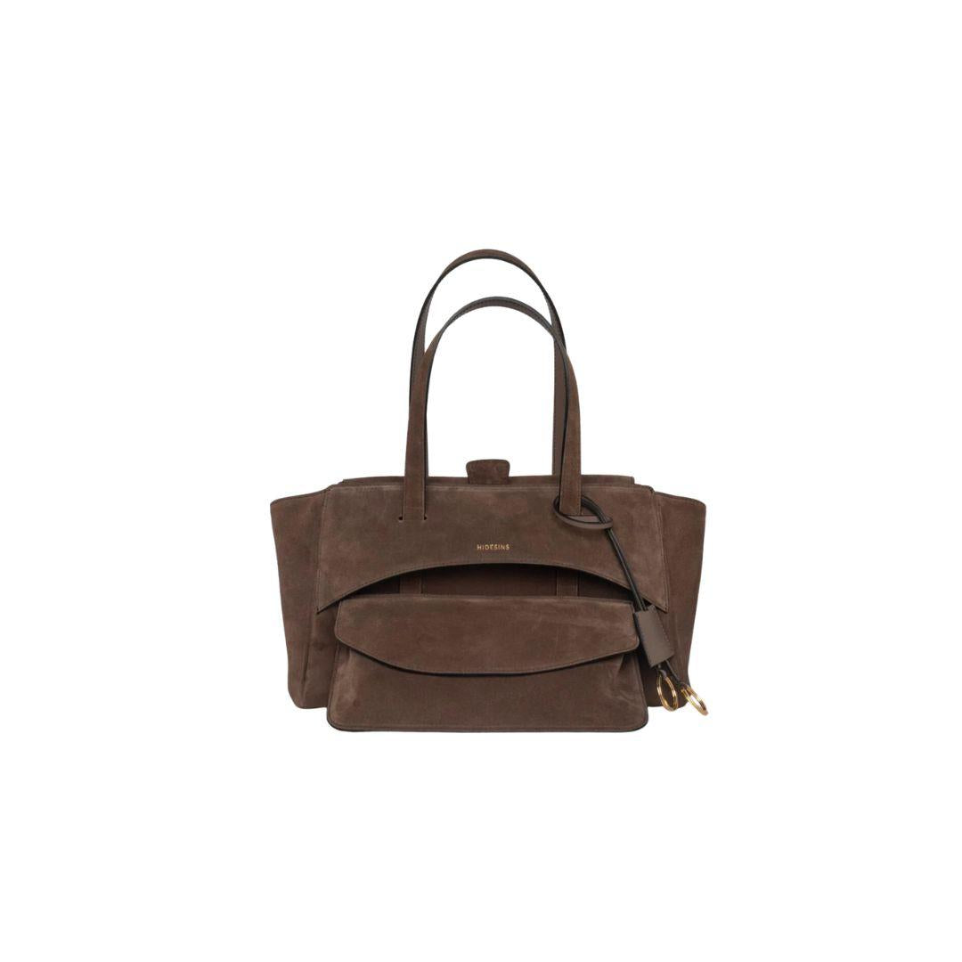 Borsa Basset BS21 chocolate BS21 BASSET CHOCOLATE HIDESINS 