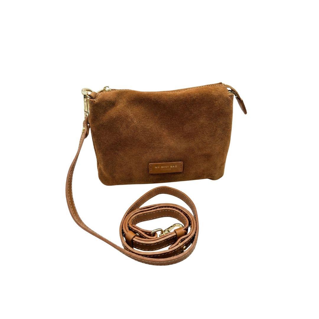 Borsa Reflex 2029 suede cuoio scuro REFLEX 2029 CUOIO SCURO MY BEST BAG 