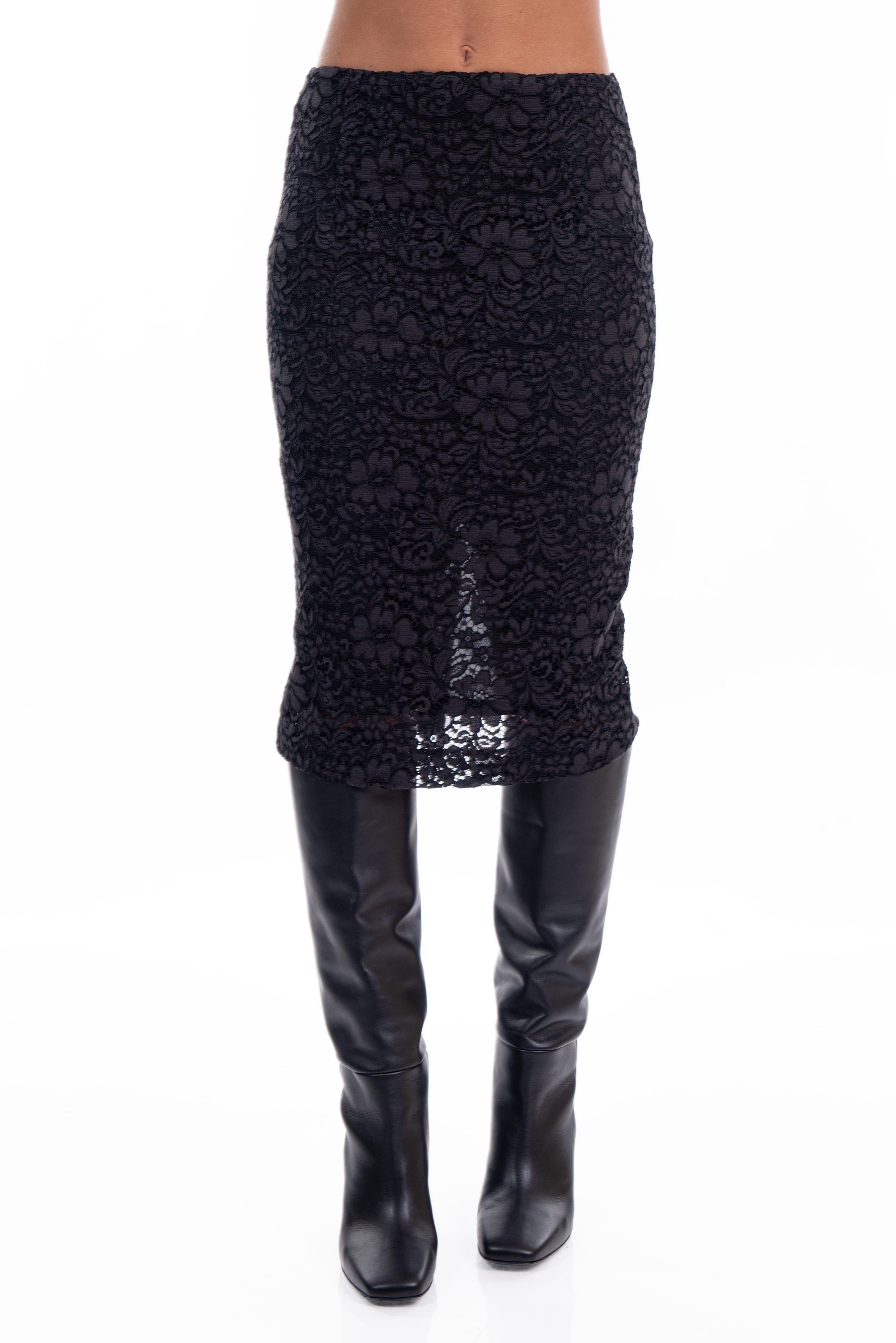 Gonna pizzo nera 9921 2652 N ALICE MILLER 