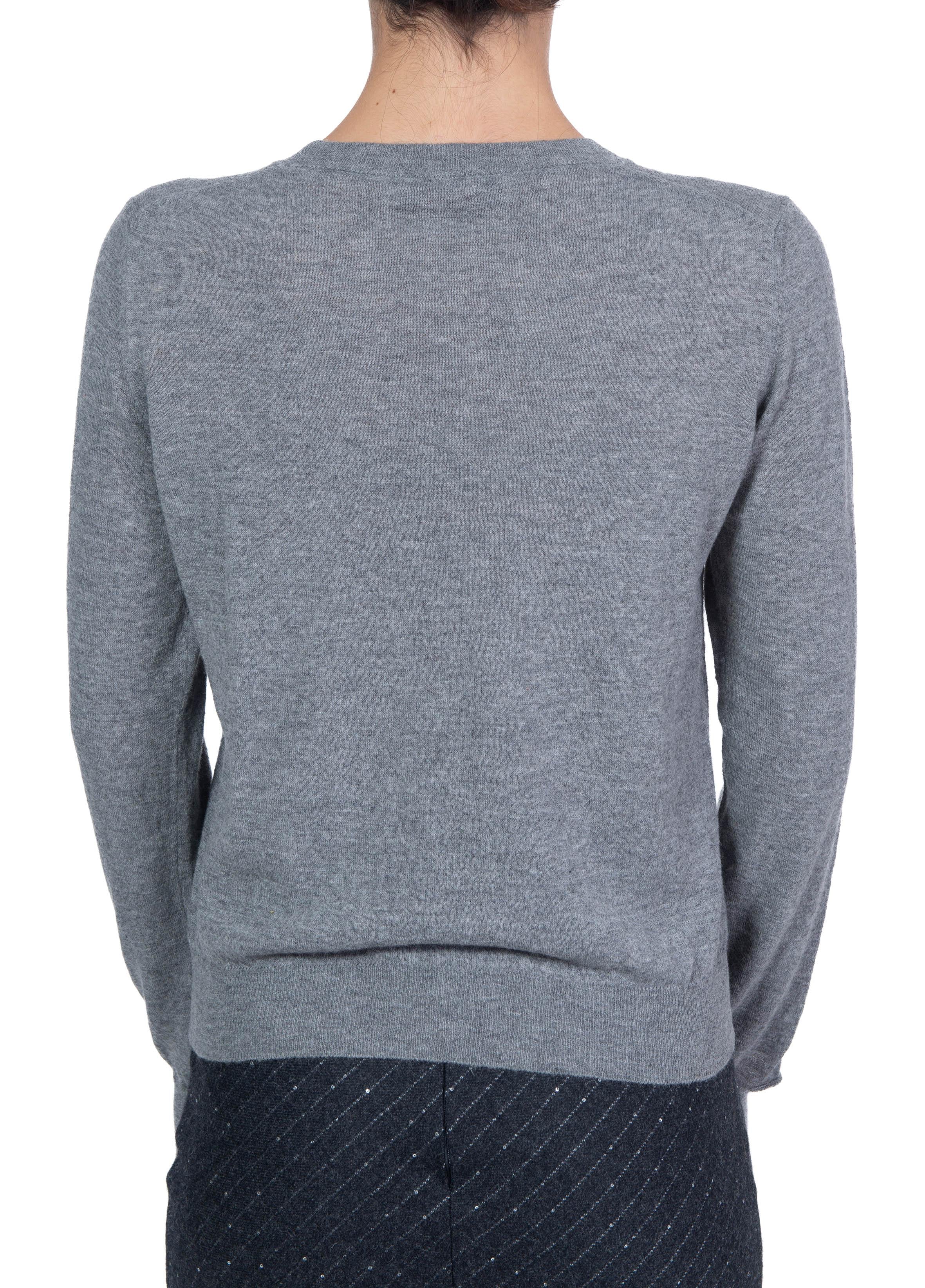 Maglia grigia con taglio J4051040 G JUCCA 