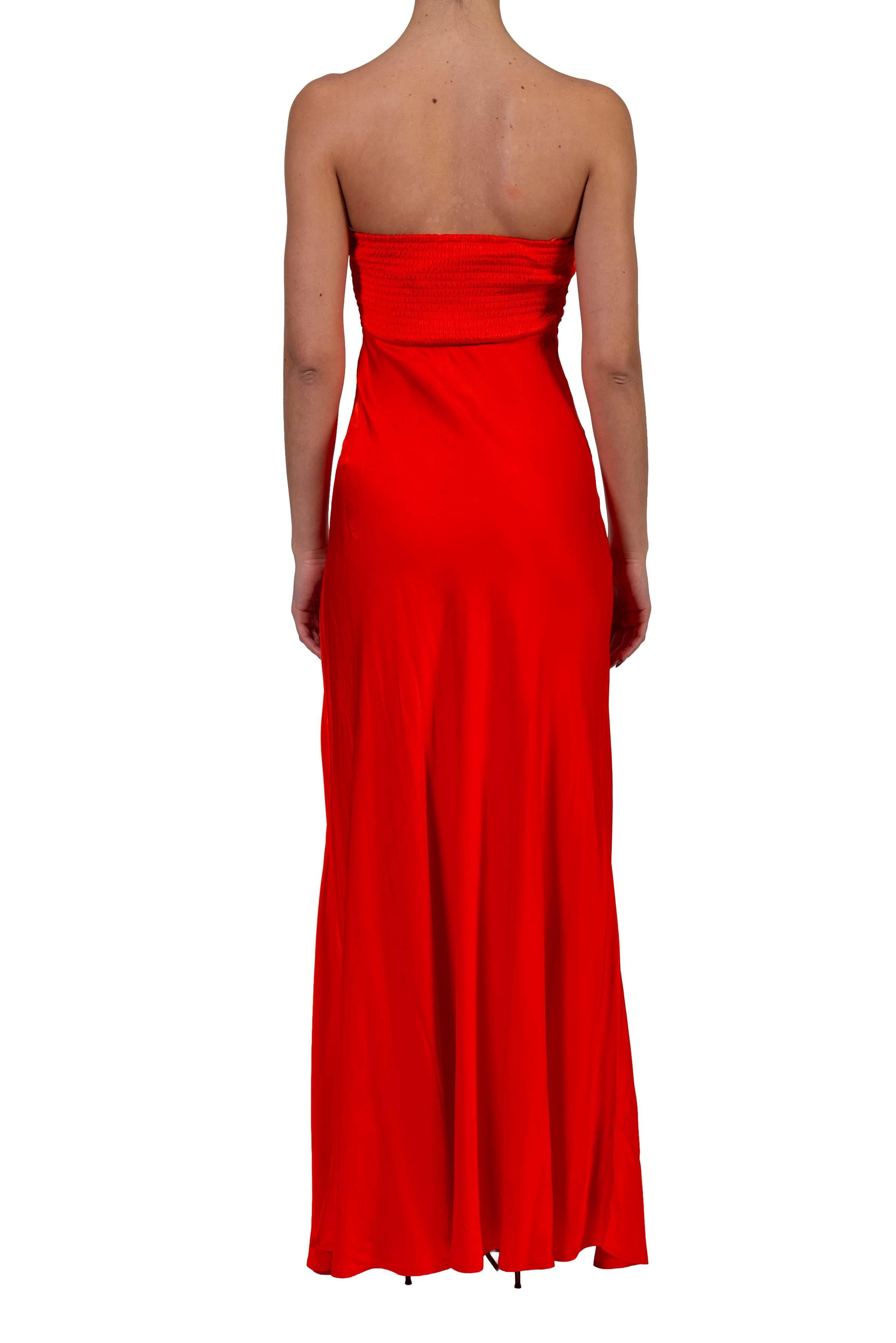 Abito Jetlife  midi rosso JETLIFE MIDI DRESS FIRE GLOW ESSENTIEL ANTWERP 