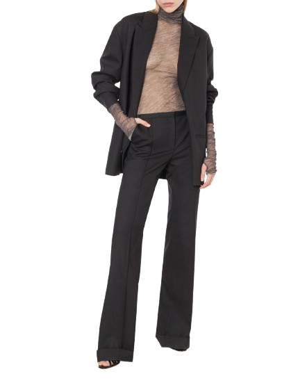 Pantalone a vita bassa grigio 0308 5727 G PHILOSOPHY 