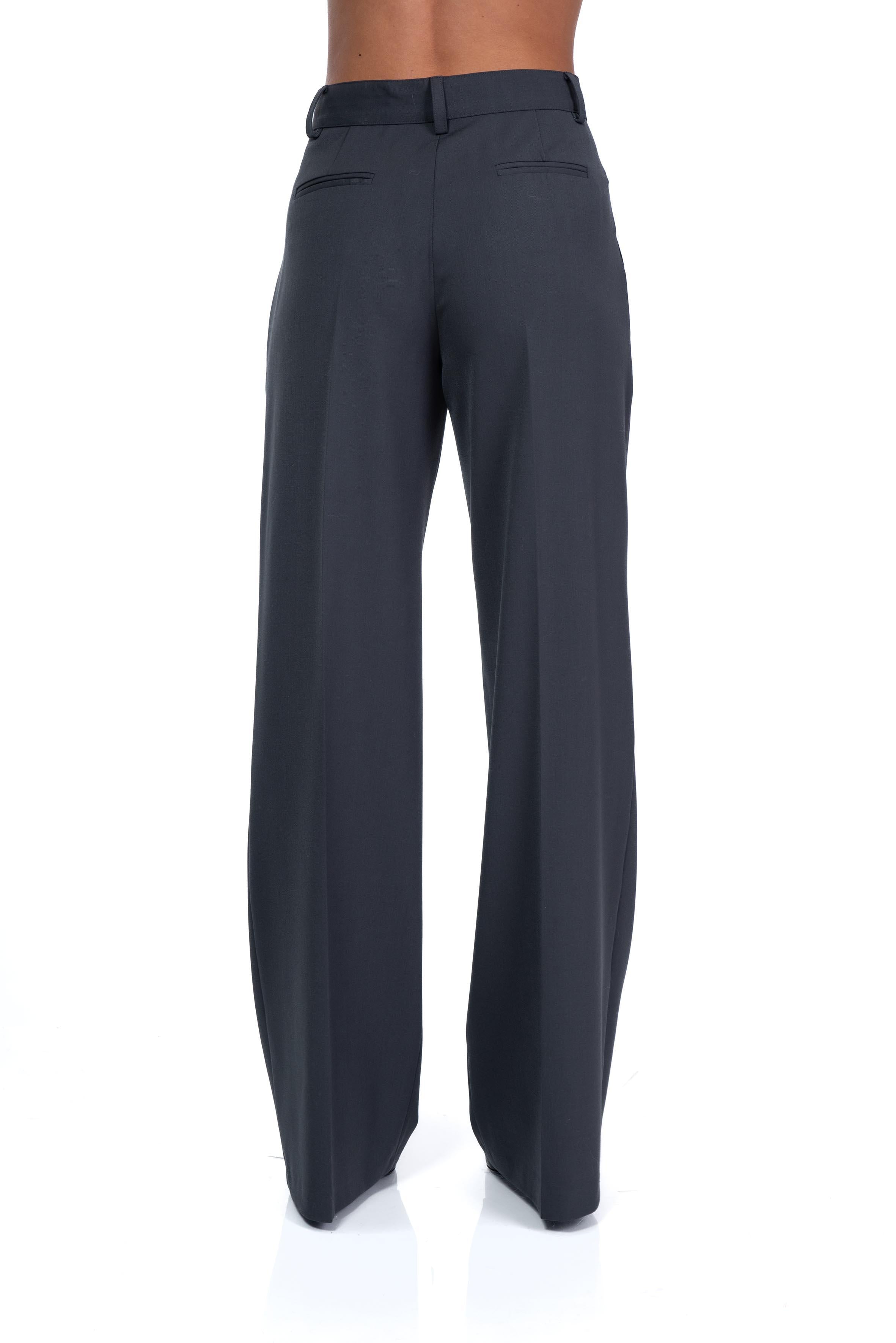 Pantalone palazzo grigio 30800 G FEDERICA TOSI 