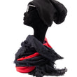 Cappello in cashmere nero