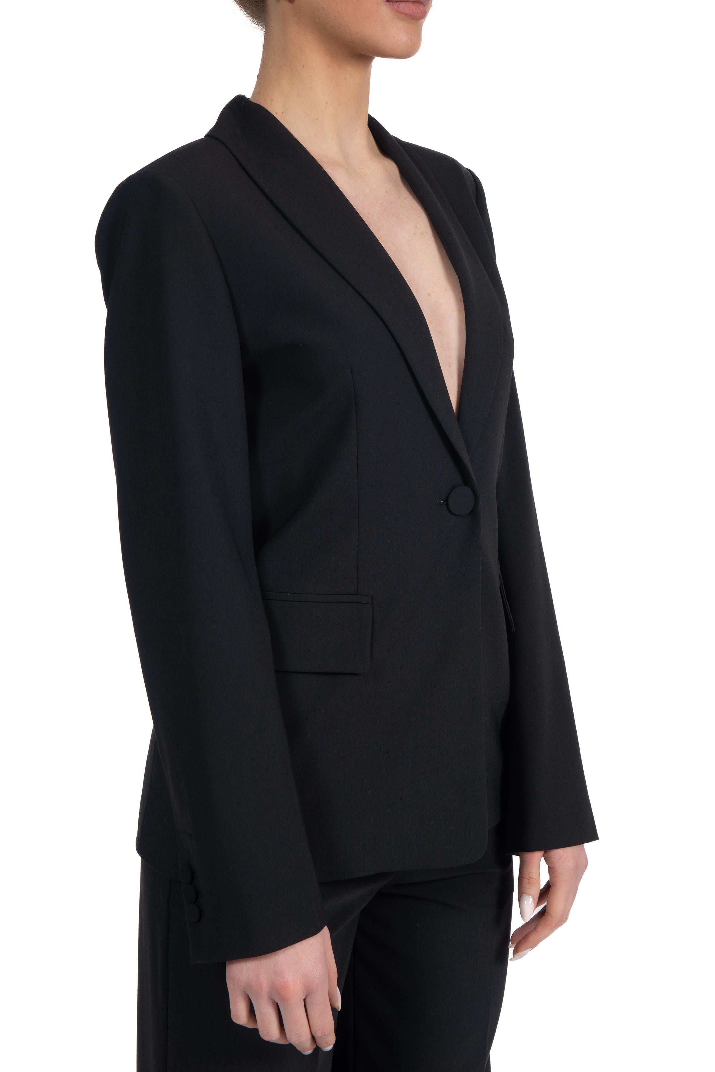 Giacca Cipriana nero CIPRIANA Y6SI08 NERO SEMICOUTURE 