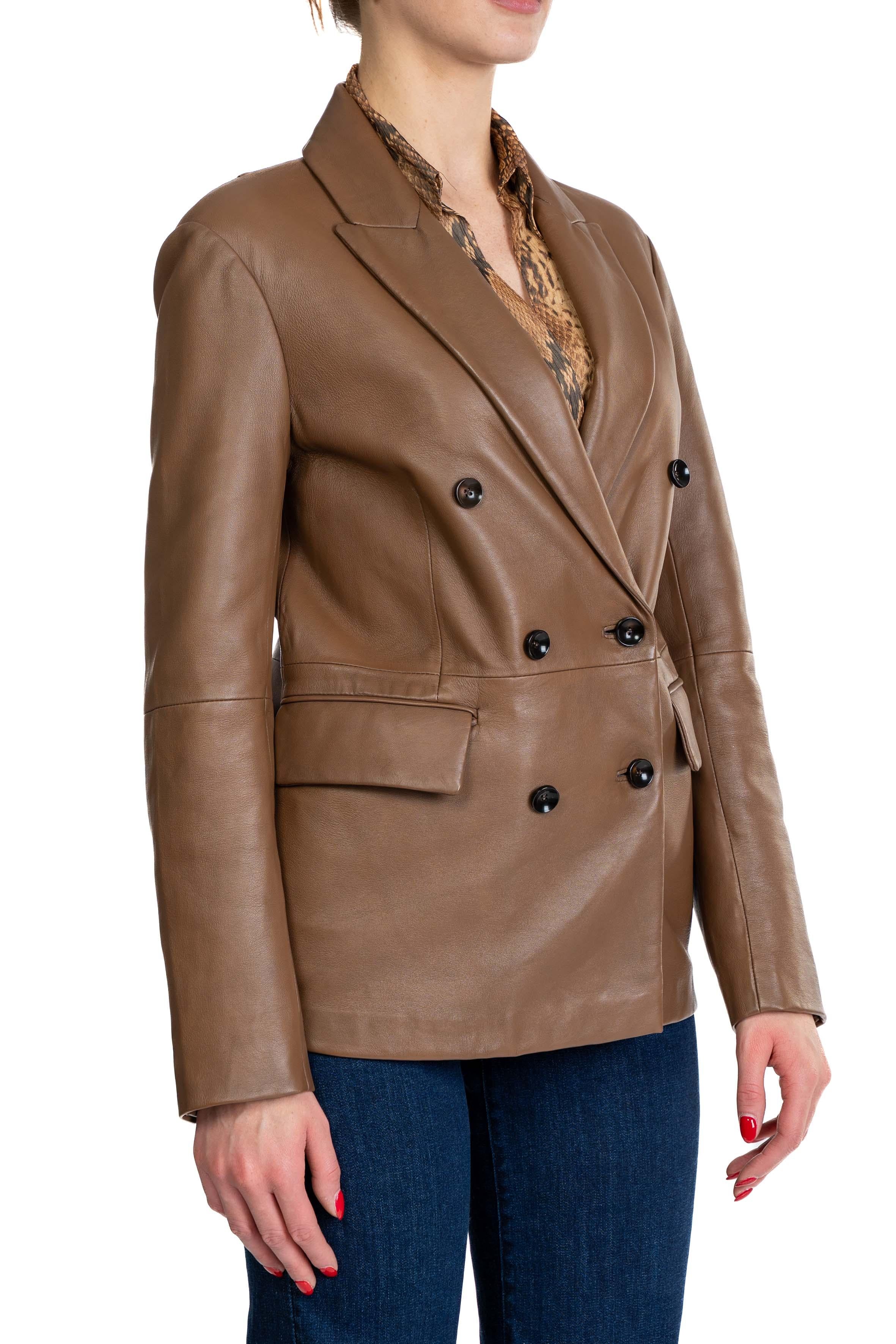 Giacca Tiaki TIAKI NUDE THE JACKIE LEATHERS 