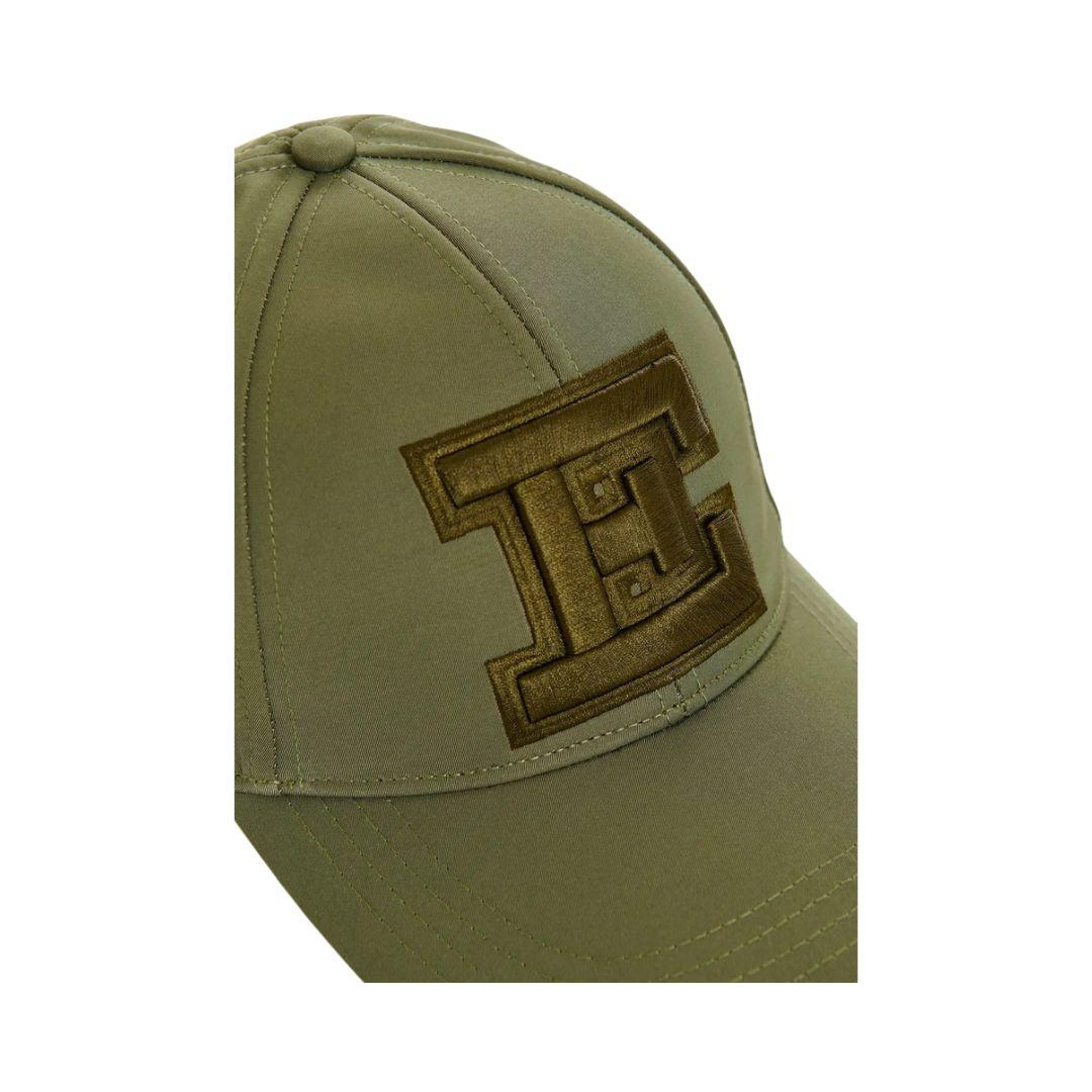 Berretto da baseball verde. JINY OLIVE ESSENTIEL ANTWERP 