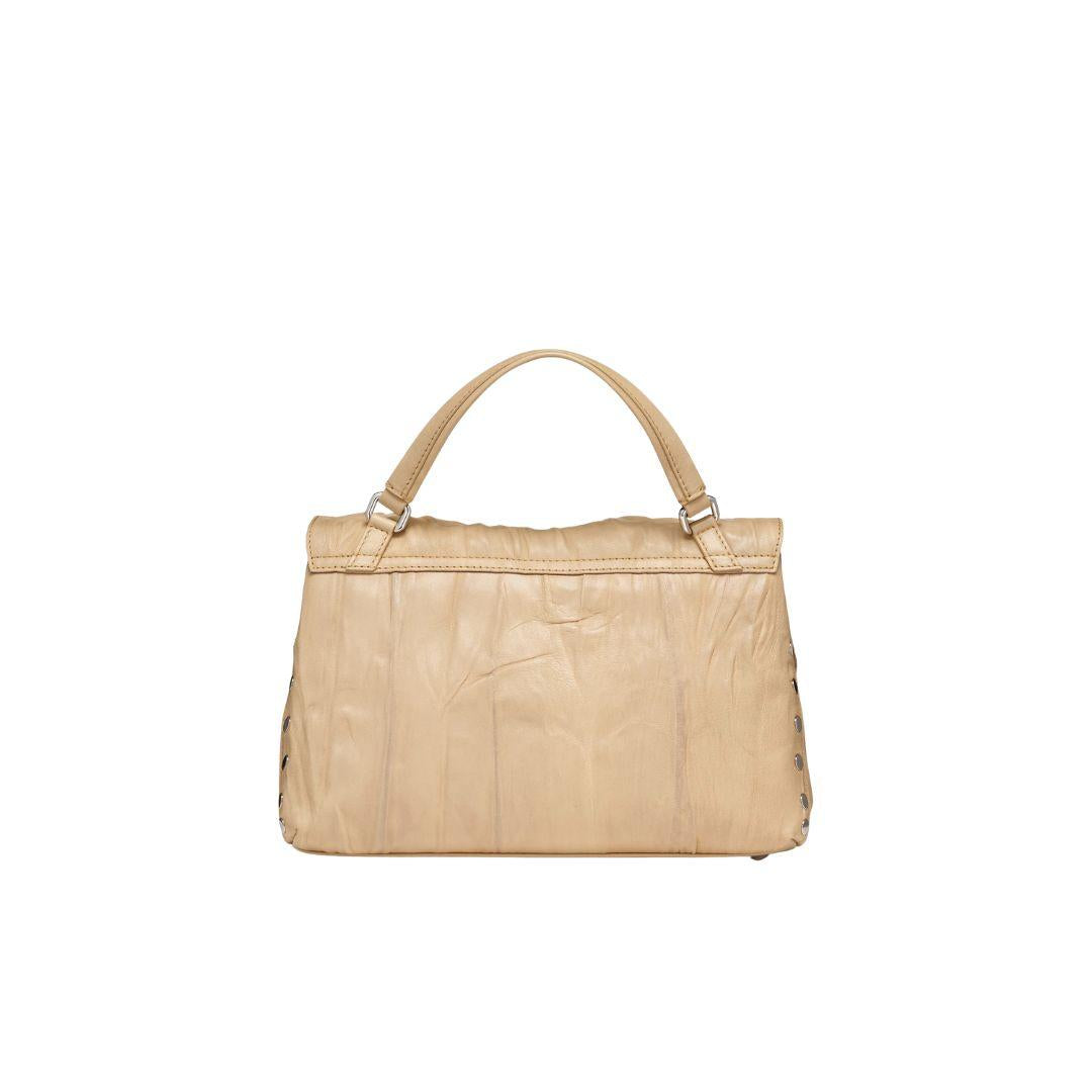 Borsa postina S plissè POSTINA S PLISSE BEIGE LIO GRANDE ZANELLATO 