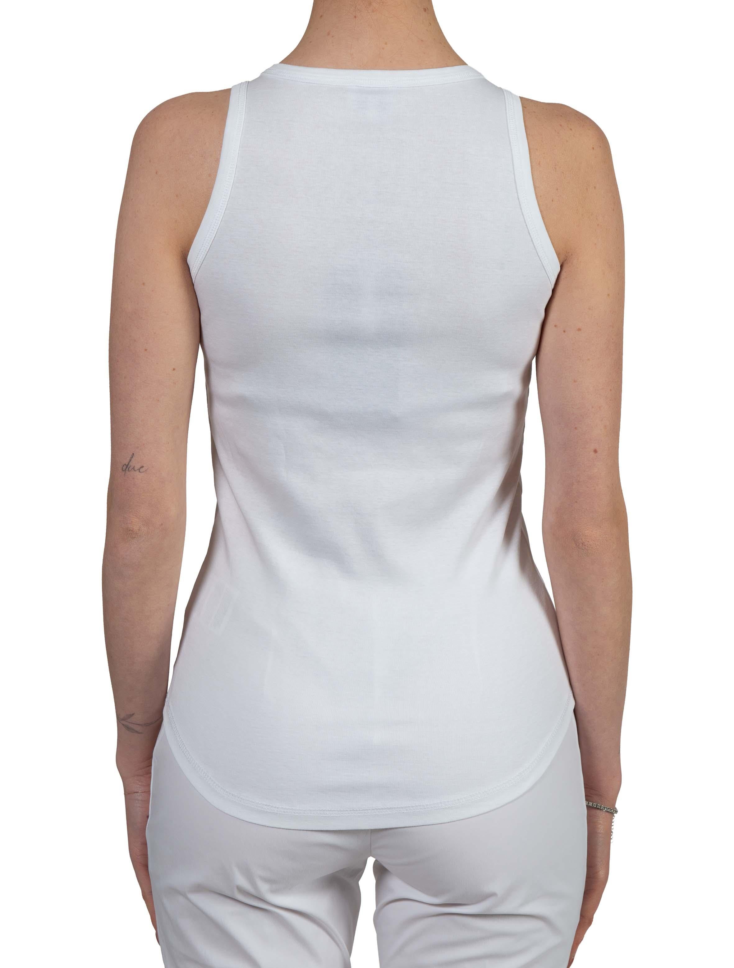 Canotta bianca SABINA TOP WHITE HERSKIND 
