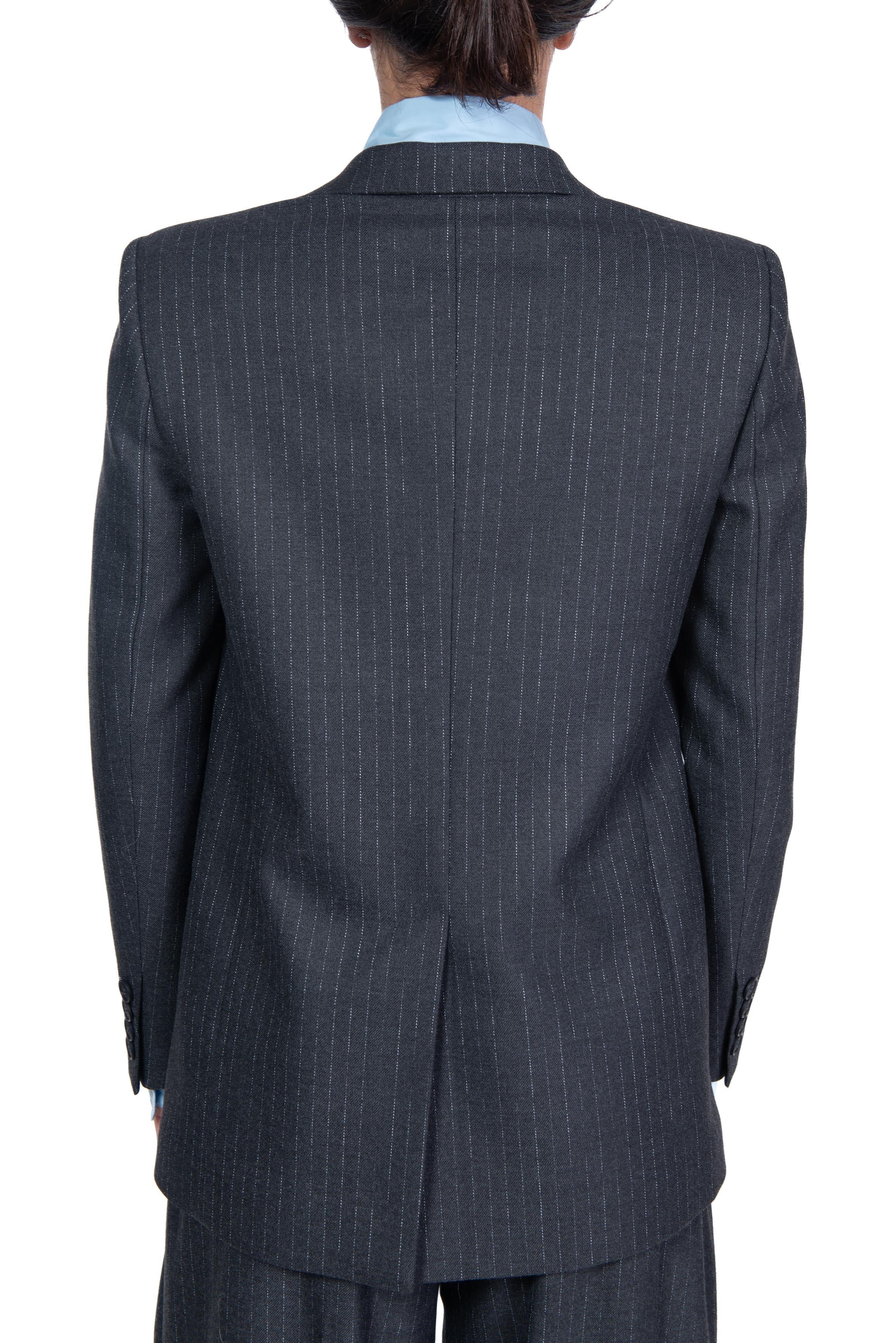 Giacca monopetto gessata 4325 4312 G ALICE MILLER 