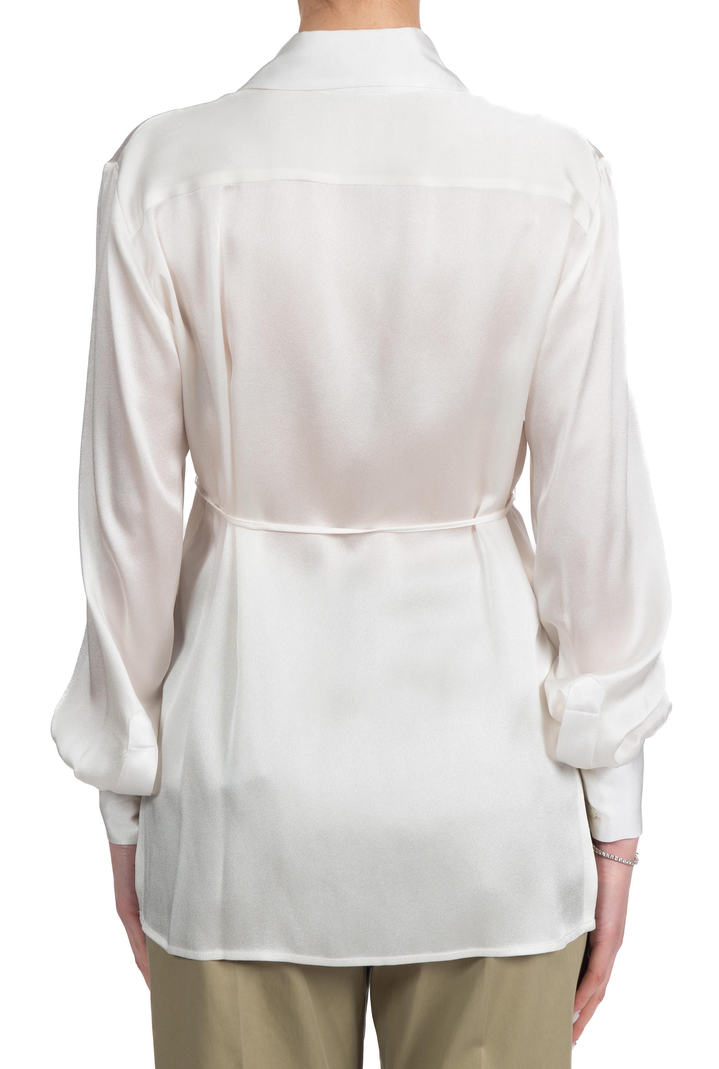 Camicia Juana raso cocco JUANA Y6SM13 COCCO SEMICOUTURE 