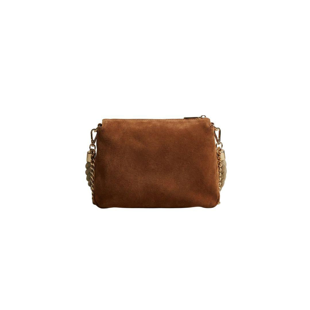Borsa Reflex 2029 suede cuoio scuro REFLEX 2029 CUOIO SCURO MY BEST BAG 