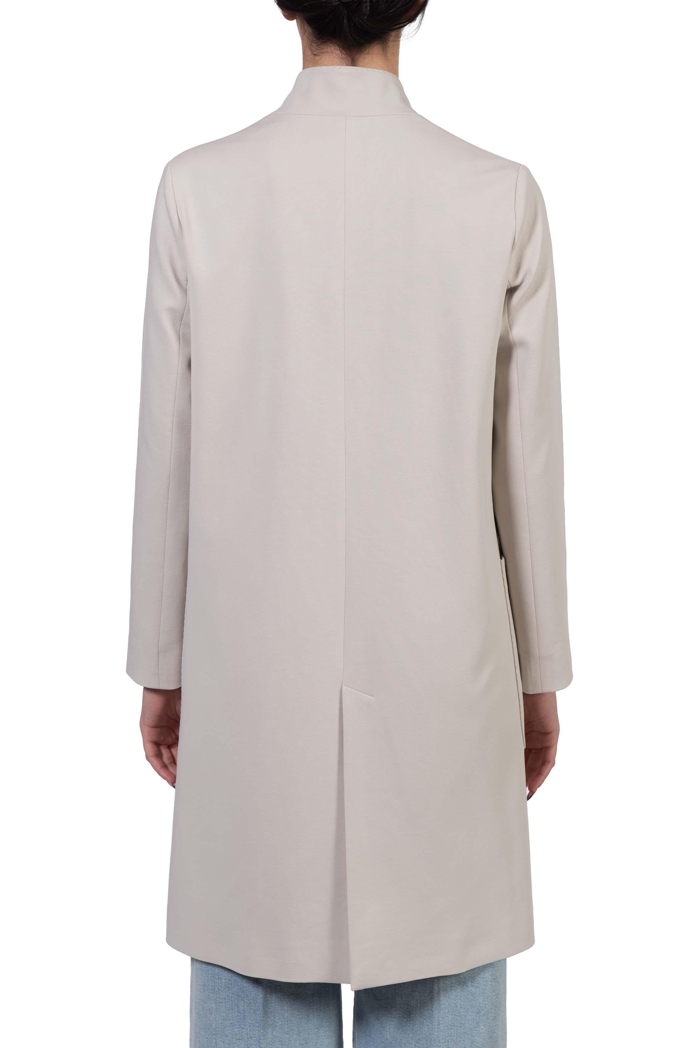 Spolverino ghiaccio FD3816 COAT FLEECE SESAMO CIRCOLO 