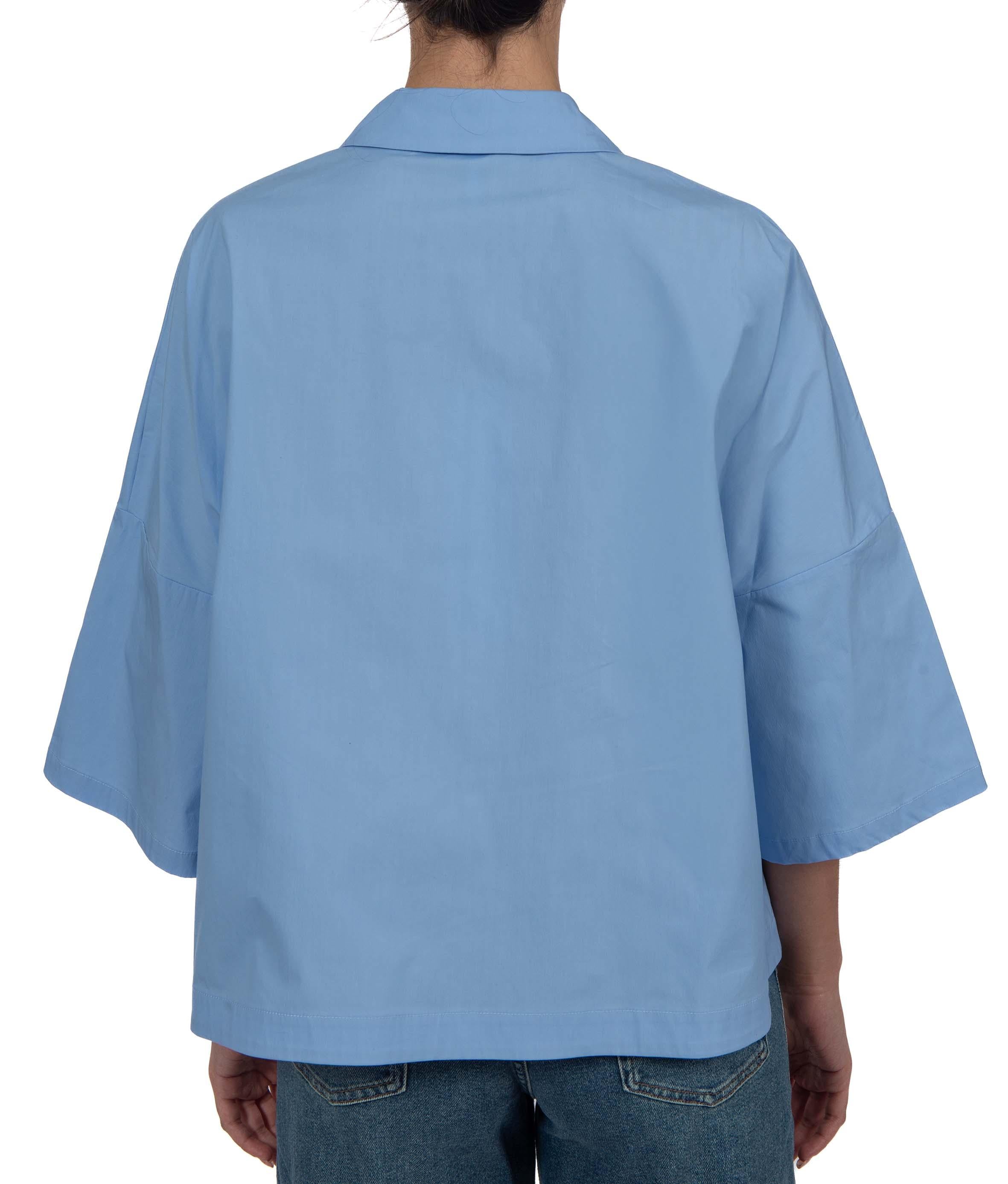 Camicia Flora color Fiordaliso FLORA F6SK22 FIORDALISO LIVIANA CONTI 