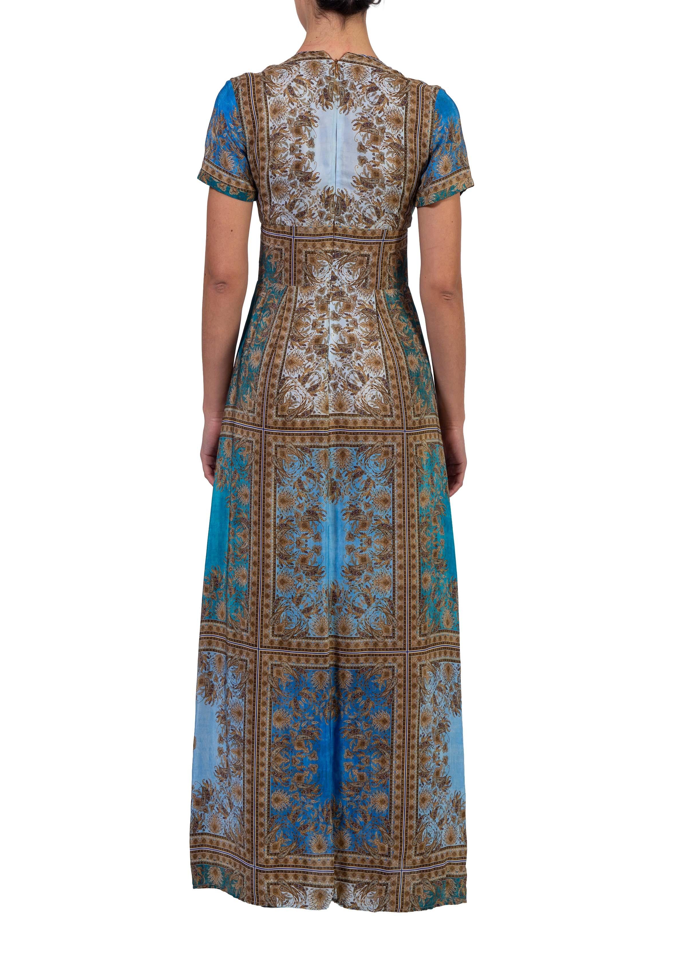 Abito lungo fantasia IRIS FANTASIA ORTO BOTAMICO 