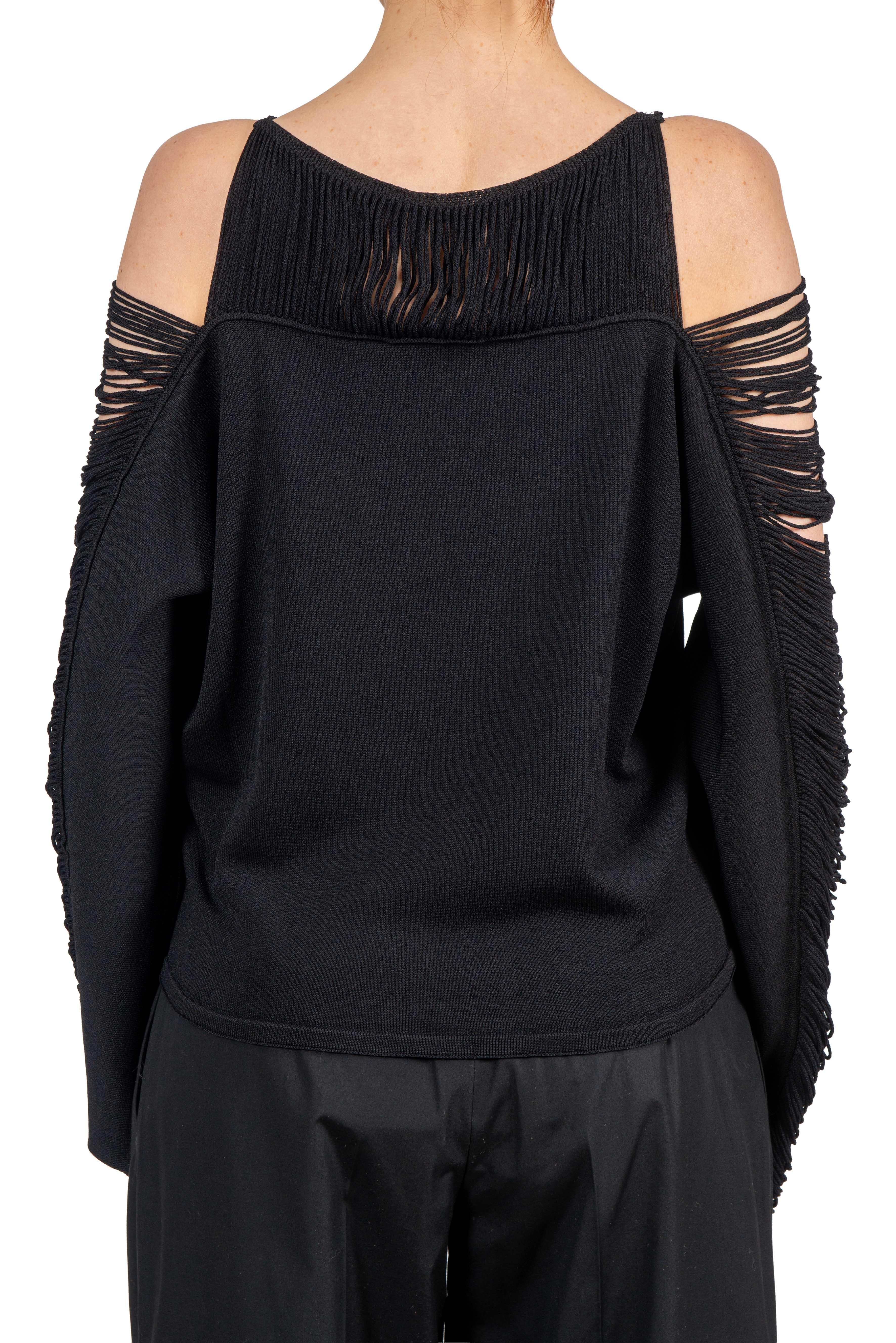 Maglia Odette nera ODETTE F6SA44 NERO LIVIANA CONTI 