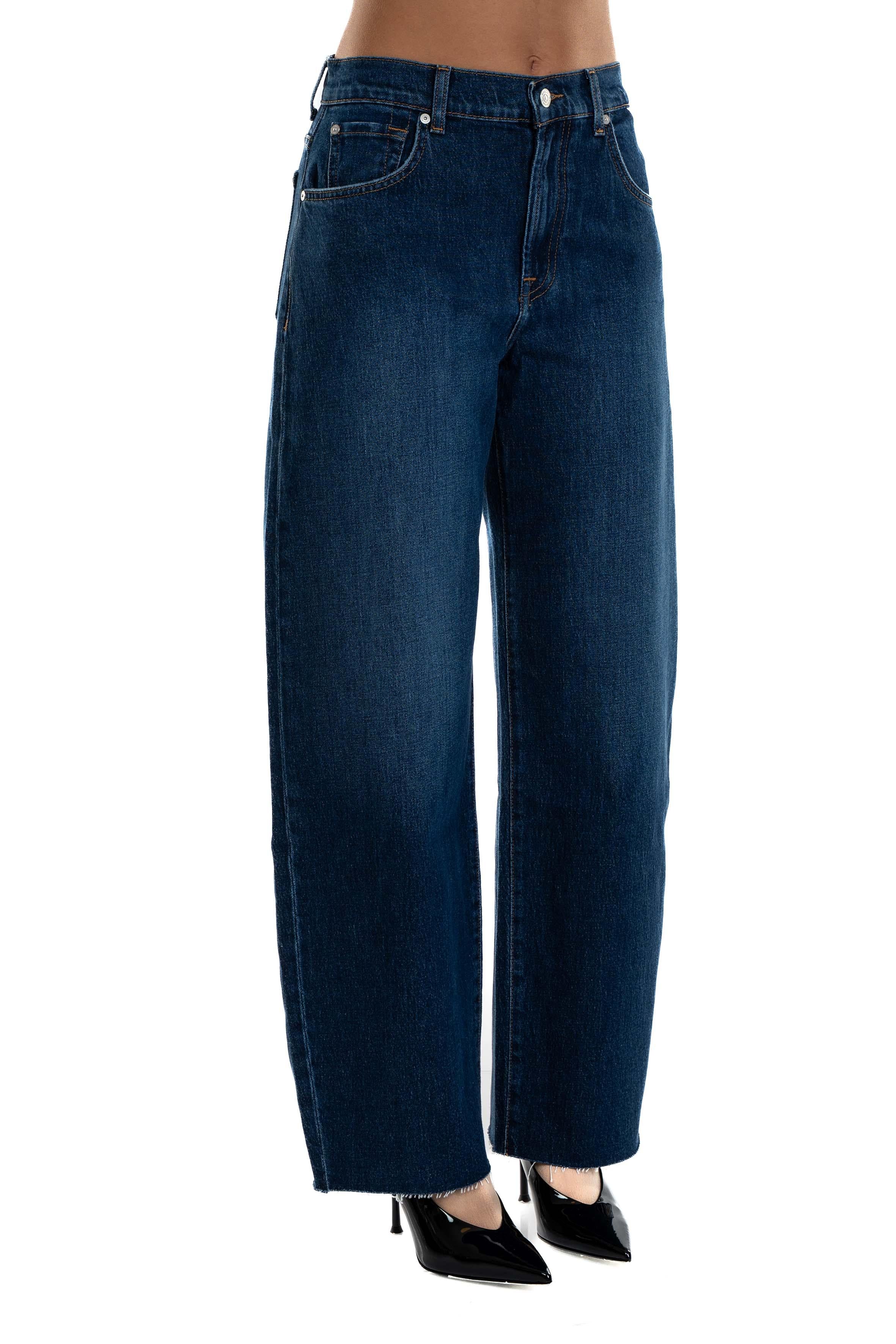Jeans Bonnie BONNIE CURVILINAR DARK BLUE 7 FOR ALL MANKIND 