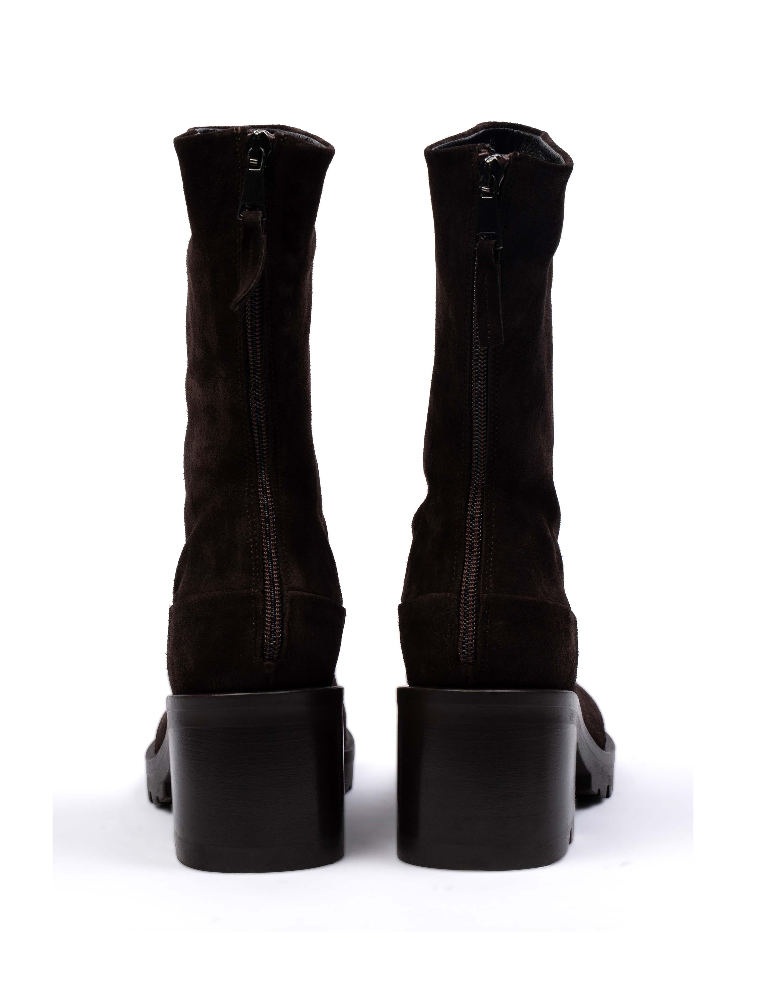 Tronchetto con zip A5473 EBANO STRATEGIA 