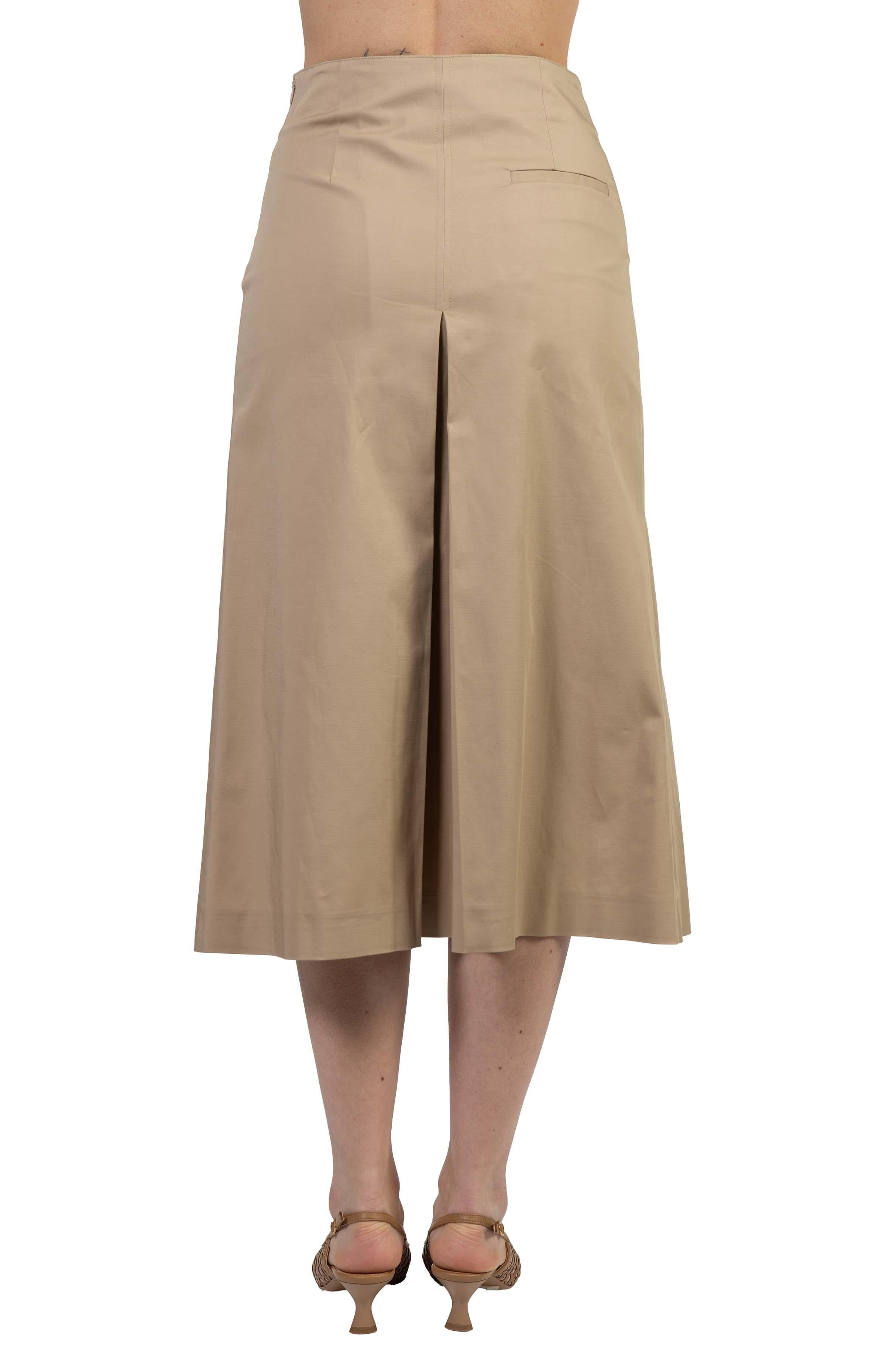 Gonna a pieghe sabbia 4894 4153 SABBIA ALICE MILLER 