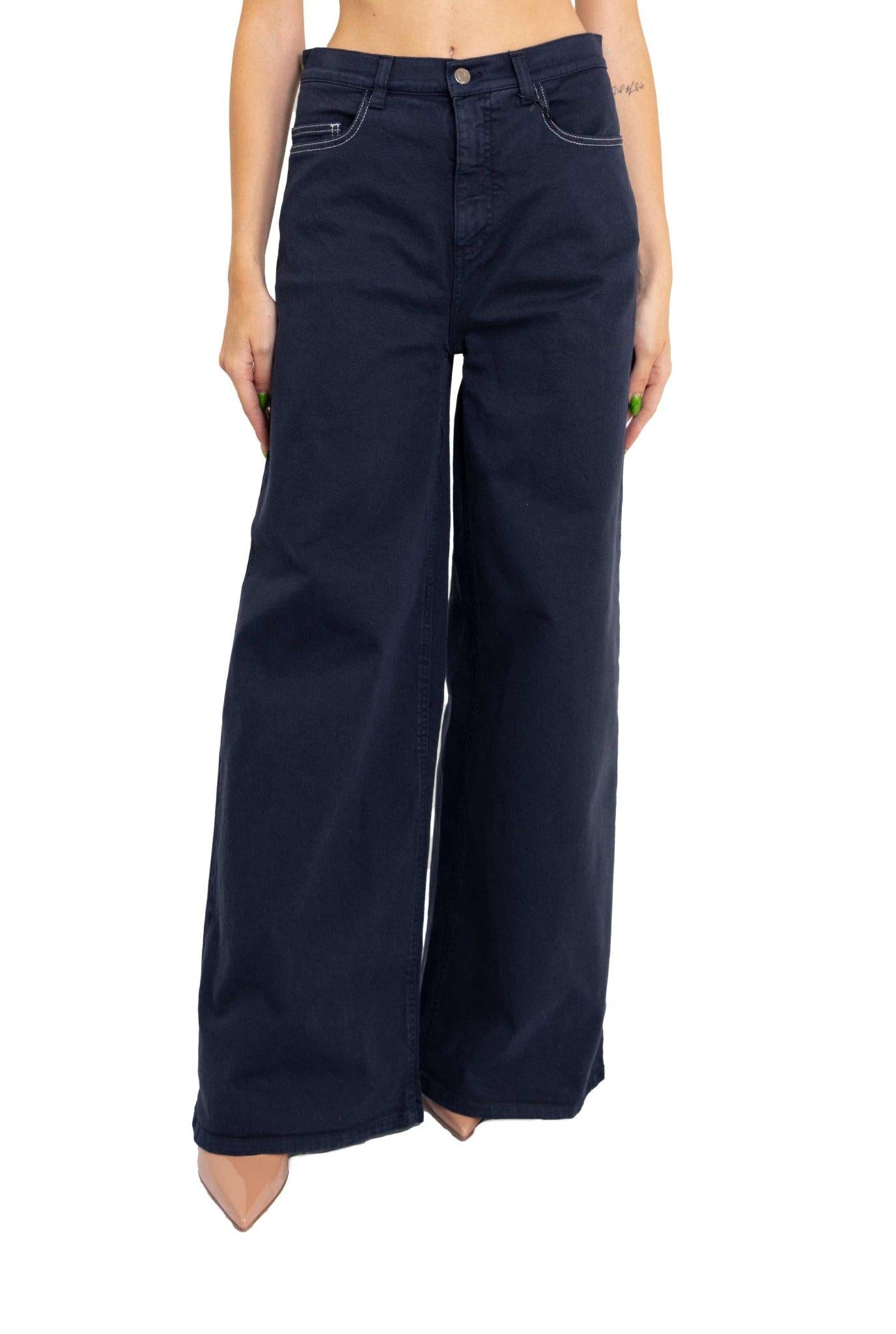 Jeans blu con gamba ampia 2211 0068 B N° 21 