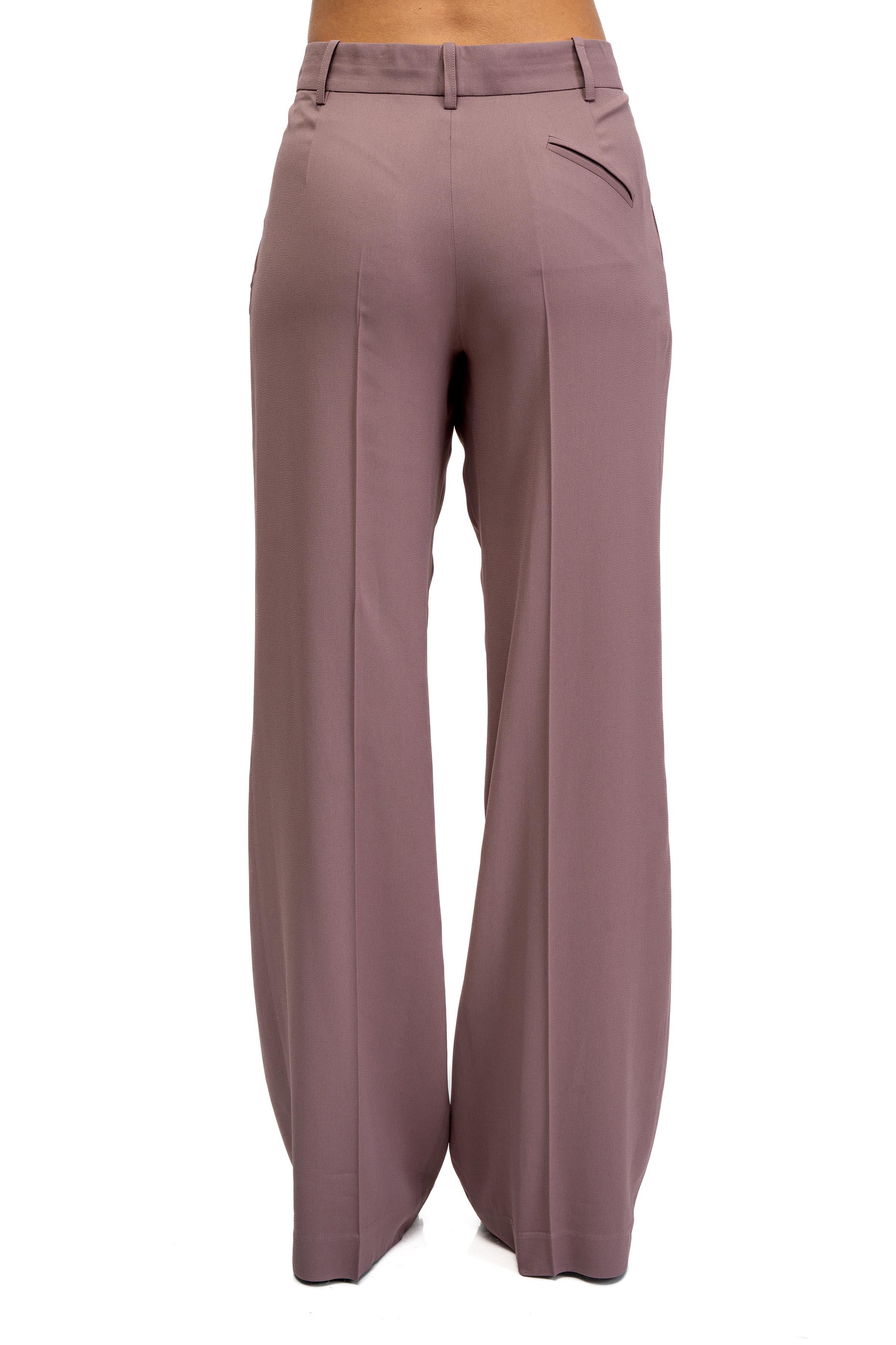 Pantalone palazzo rosa 40804 04 FEDERICA TOSI 