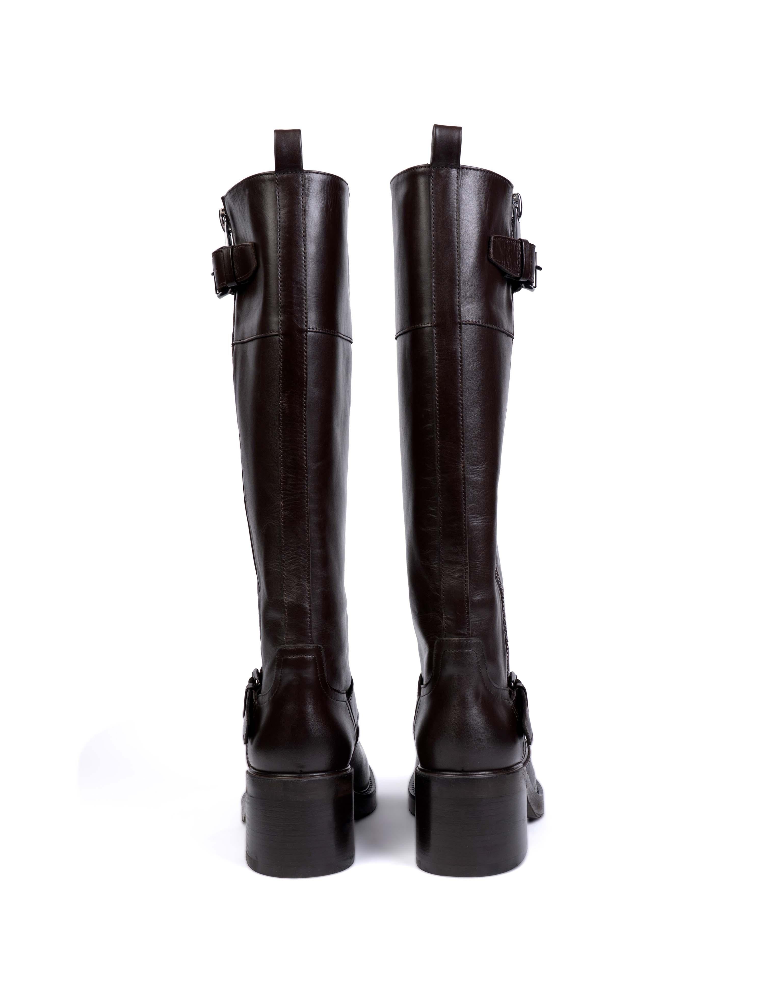 Stivale zip laterale E4294 T ELENA IACHI 