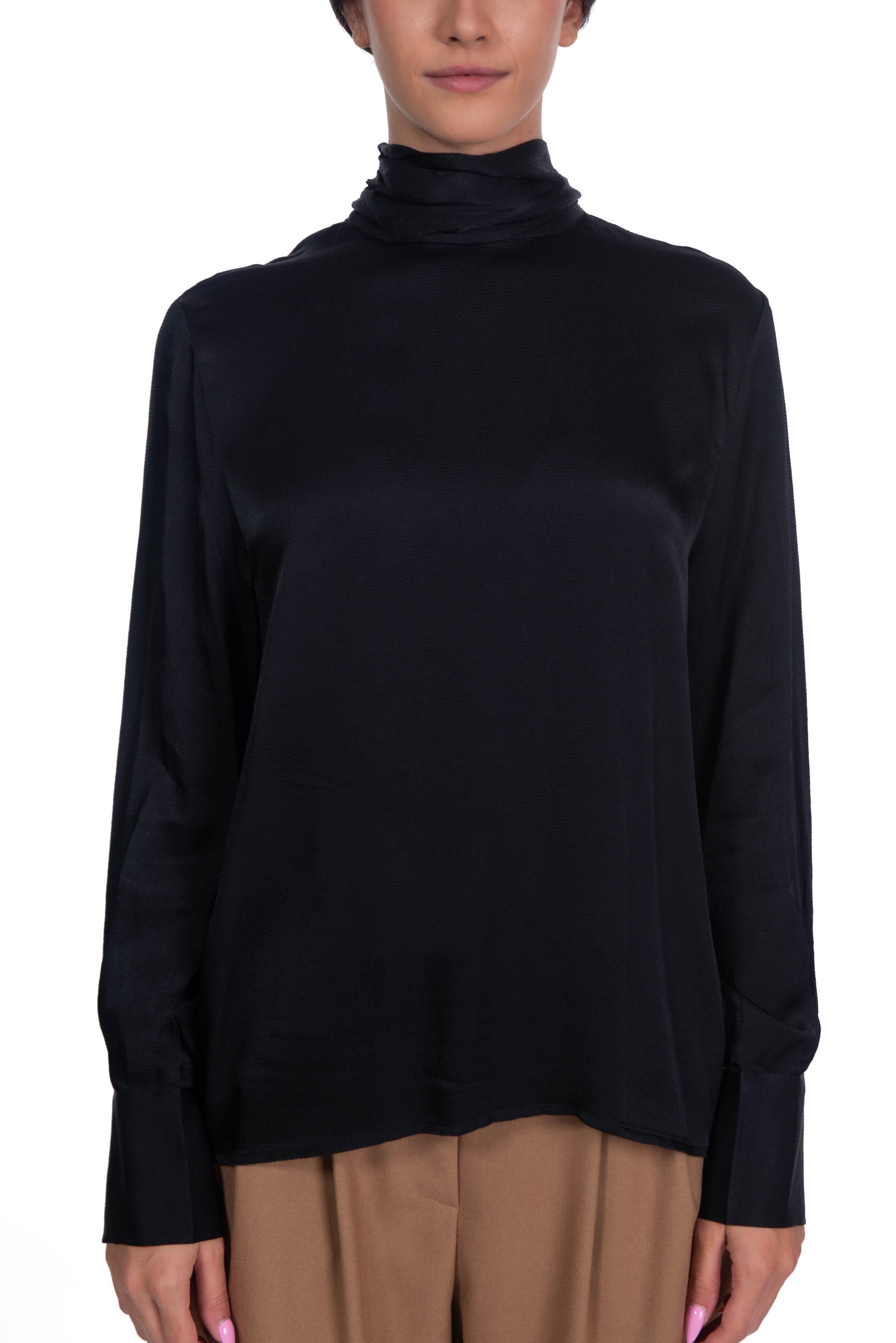 Blusa Gaurus nera GAURUS N ESSENTIEL ANTWERP 