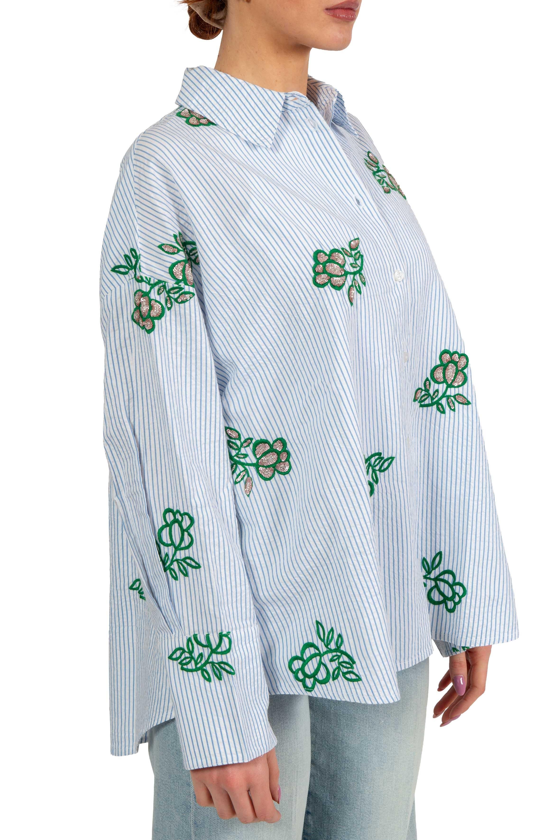 Camicia Jalinki JALINKI SHIRT COMBO 2 OFF WHITE ESSENTIEL ANTWERP 